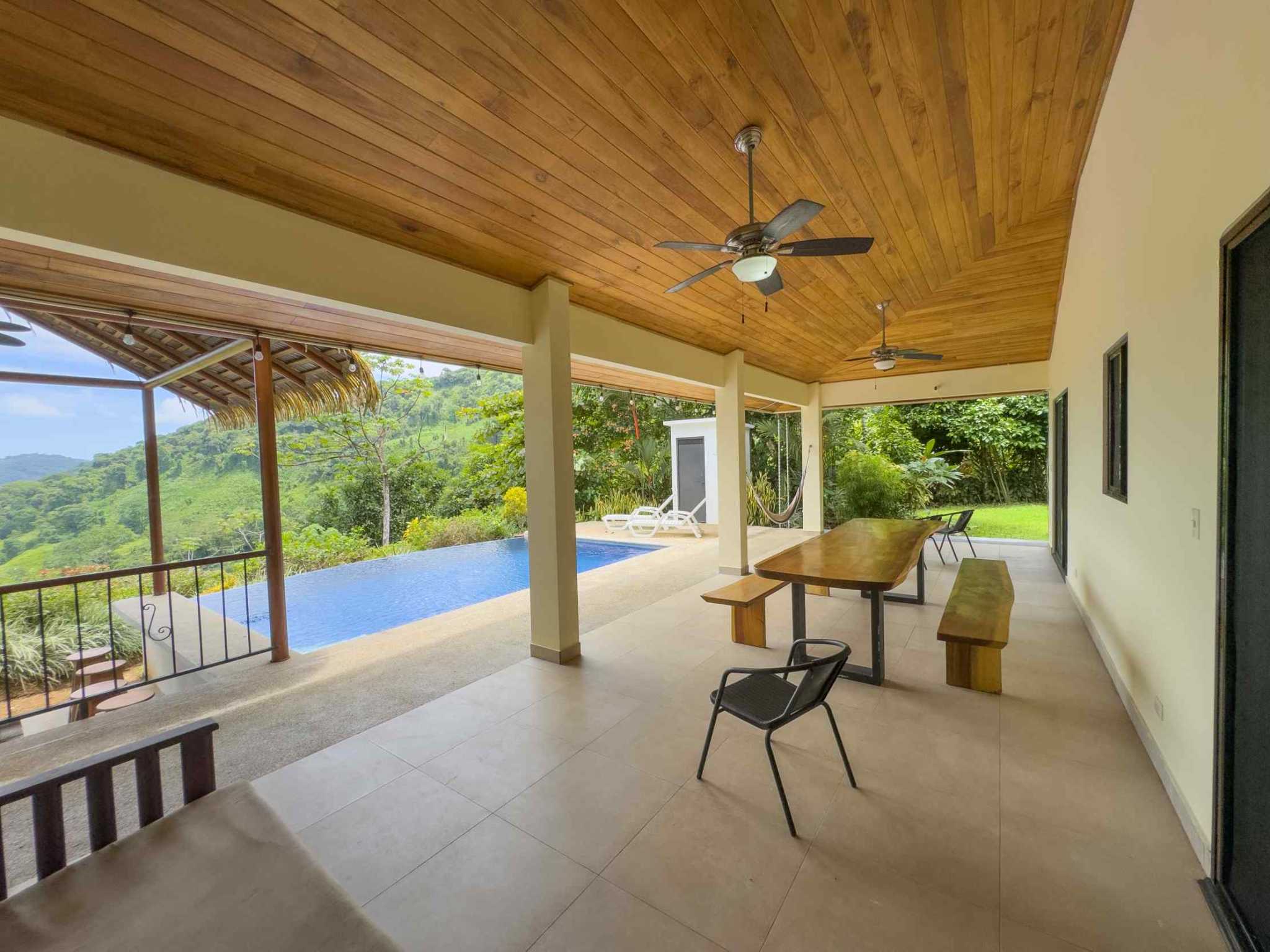 74373-20 Stunning 3-Bedroom Home with Ocean & Mountain Views and Private Pool in Dominical Costa Rica