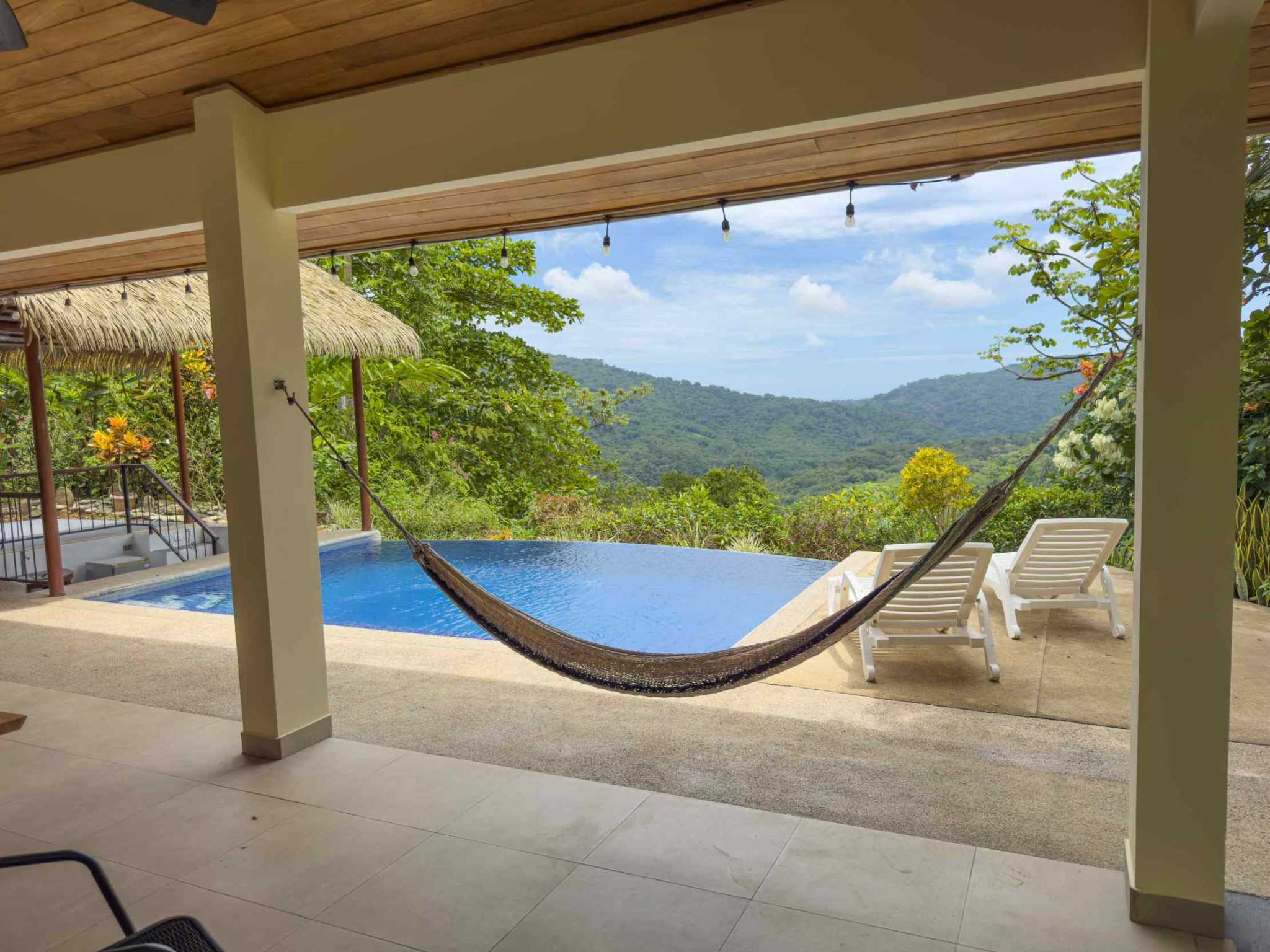 74373-21 Stunning 3-Bedroom Home with Ocean & Mountain Views and Private Pool in Dominical Costa Rica