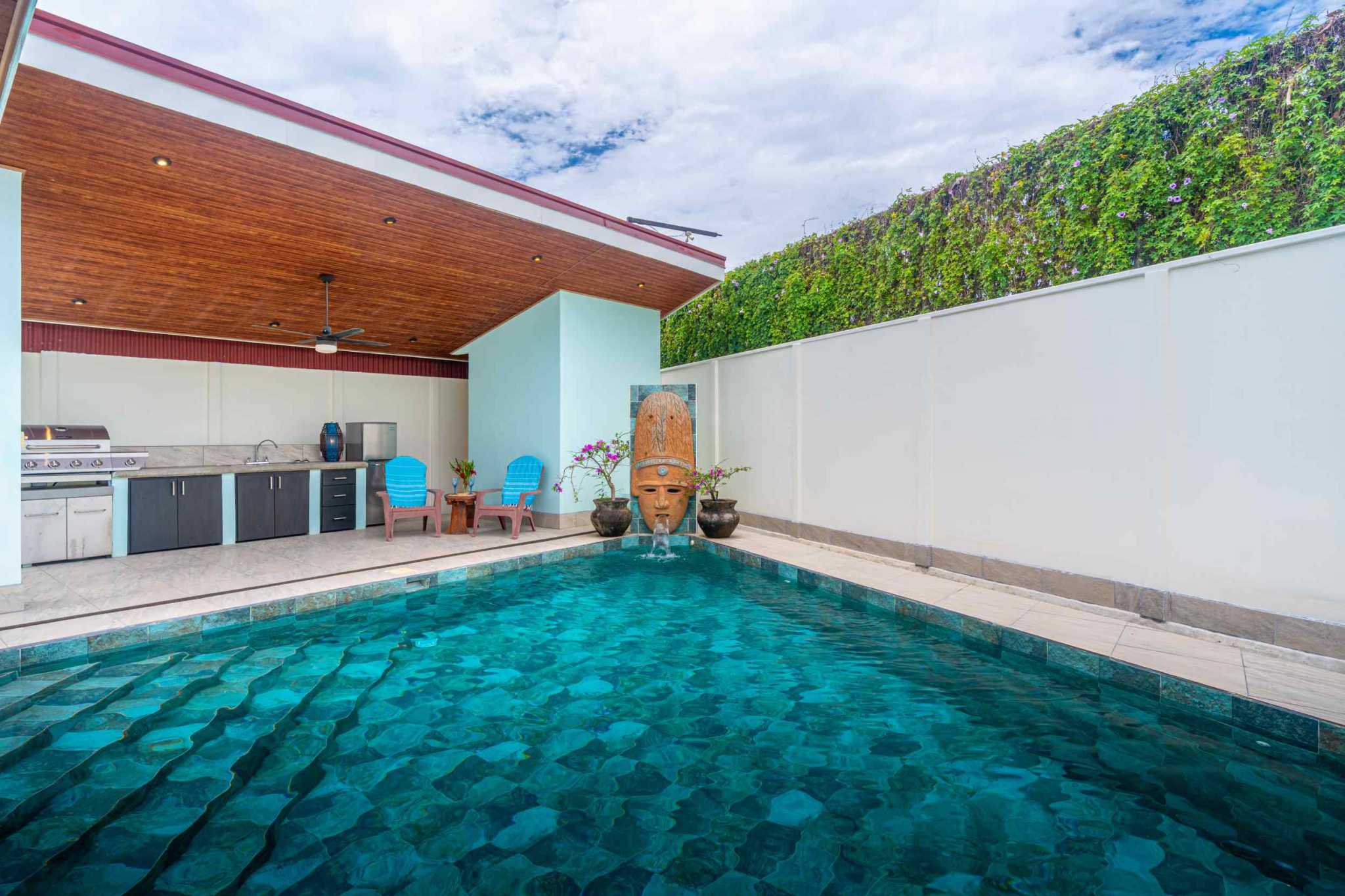 74509-13 Beautifully Updated 2-Bedroom Villa with Oversized Pool & Mountain Views in Uvita Costa Rica