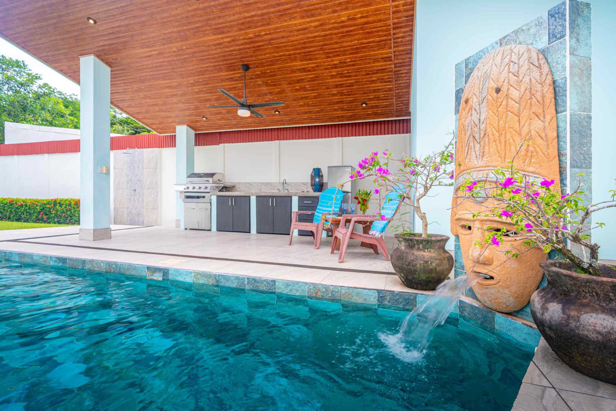 74509-16 Beautifully Updated 2-Bedroom Villa with Oversized Pool & Mountain Views in Uvita Costa Rica
