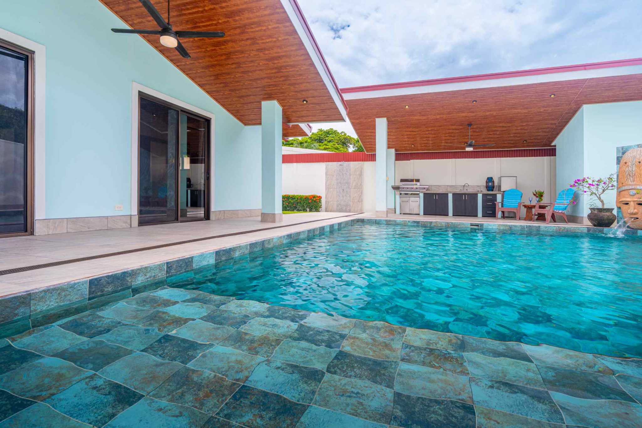 74509-17 Beautifully Updated 2-Bedroom Villa with Oversized Pool & Mountain Views in Uvita Costa Rica