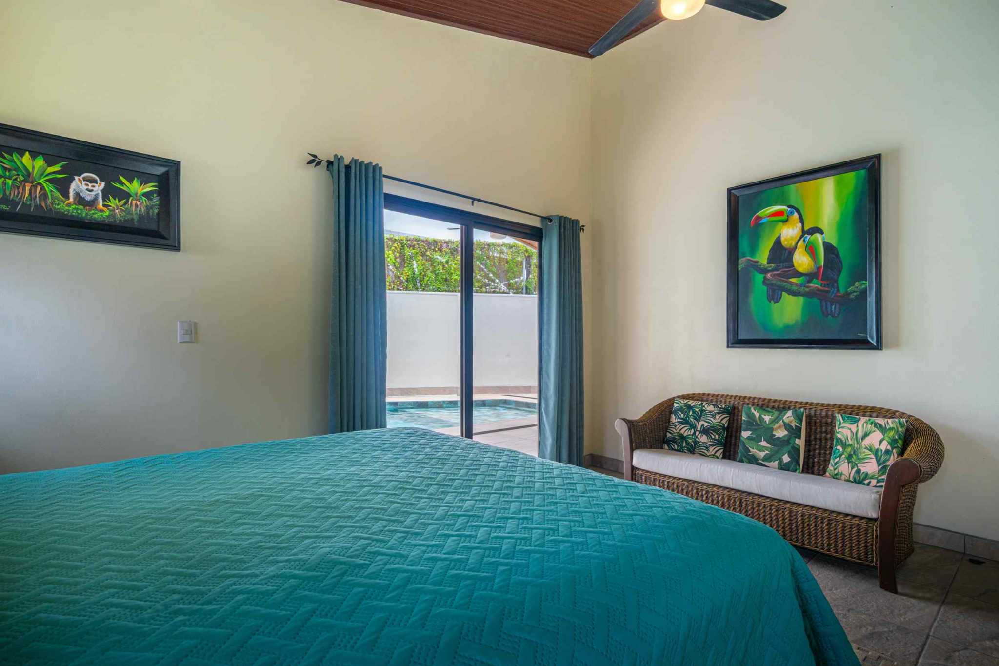 74509-36 Beautifully Updated 2-Bedroom Villa with Oversized Pool & Mountain Views in Uvita Costa Rica