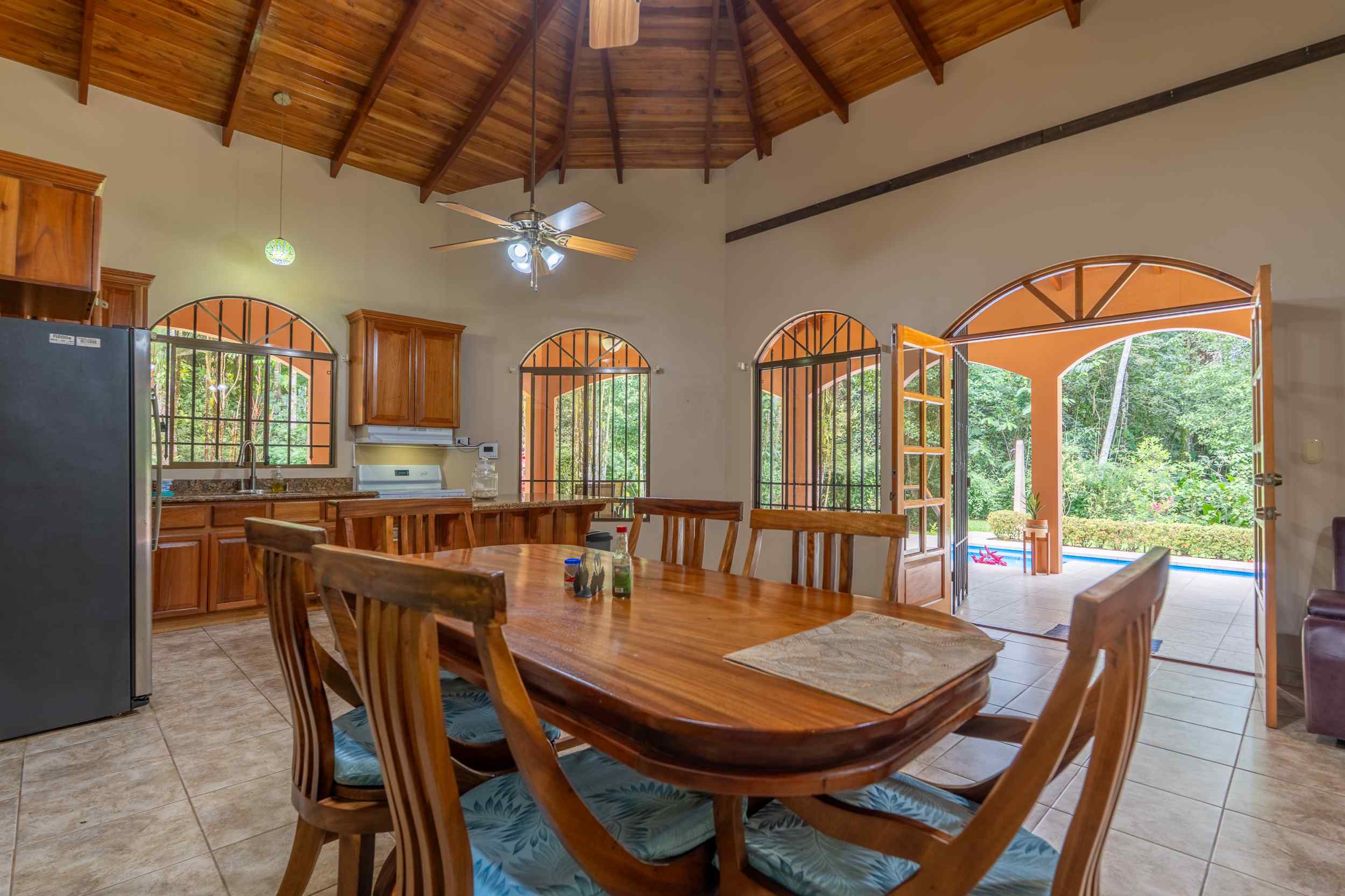 74507-2 Charming 2-Bedroom Colonial-Style Home with Private Pool & Creek in Ojochal Costa Rica