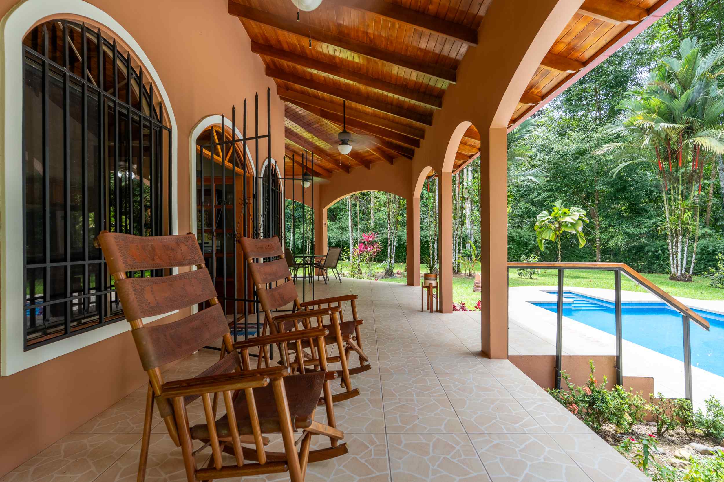 74507-7 Charming 2-Bedroom Colonial-Style Home with Private Pool & Creek in Ojochal Costa Rica