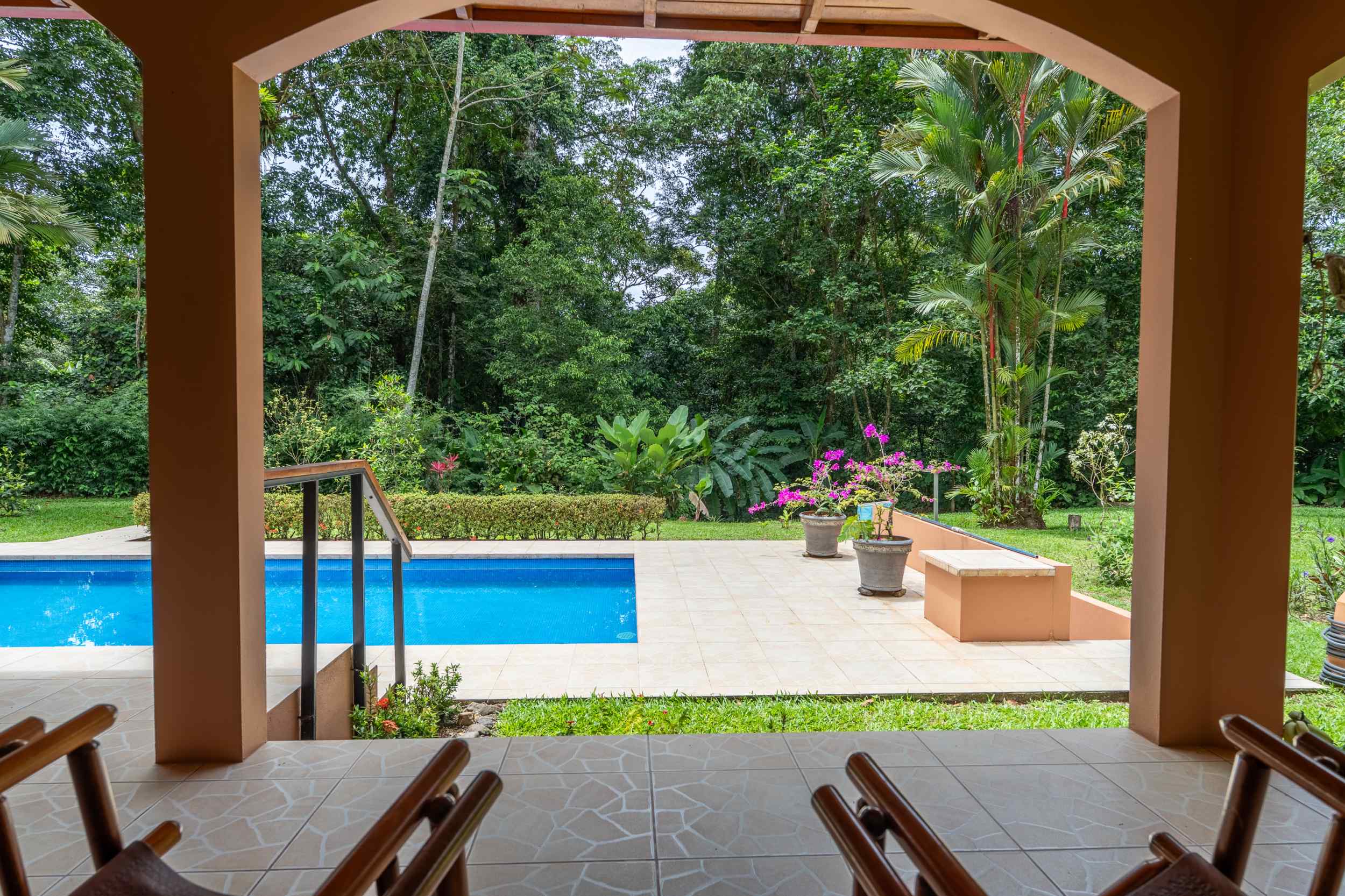 74507-10 Charming 2-Bedroom Colonial-Style Home with Private Pool & Creek in Ojochal Costa Rica