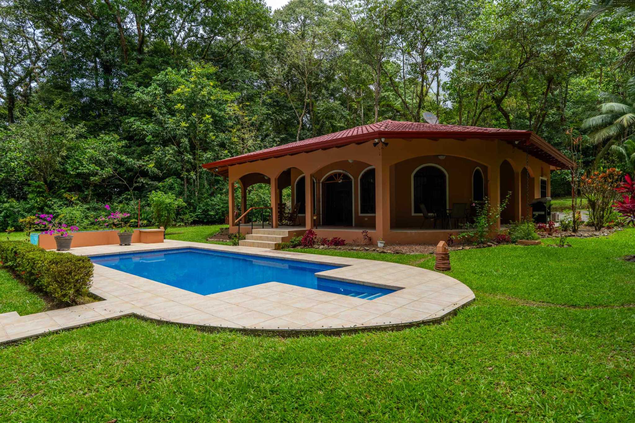 Charming 2-Bedroom Colonial-Style Home with Private Pool & Creek in Ojochal Costa Rica