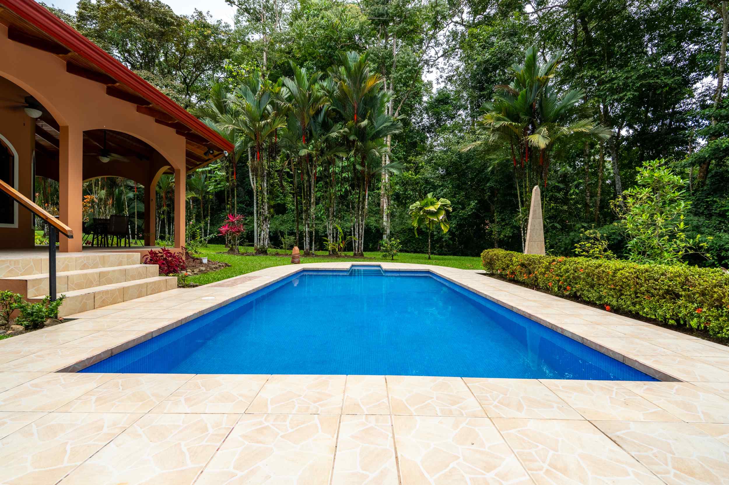 74507-14 Charming 2-Bedroom Colonial-Style Home with Private Pool & Creek in Ojochal Costa Rica