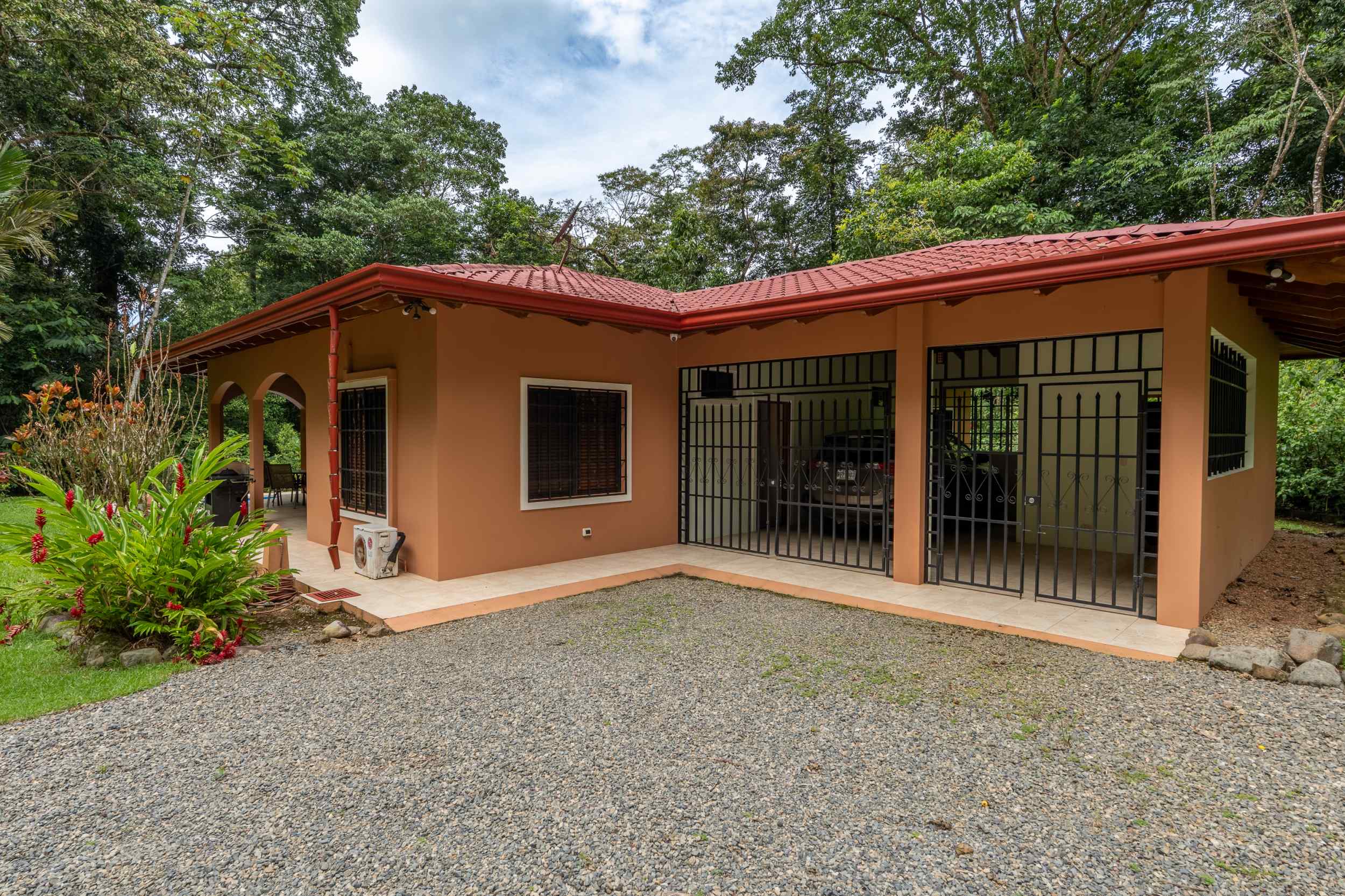 74507-15 Charming 2-Bedroom Colonial-Style Home with Private Pool & Creek in Ojochal Costa Rica