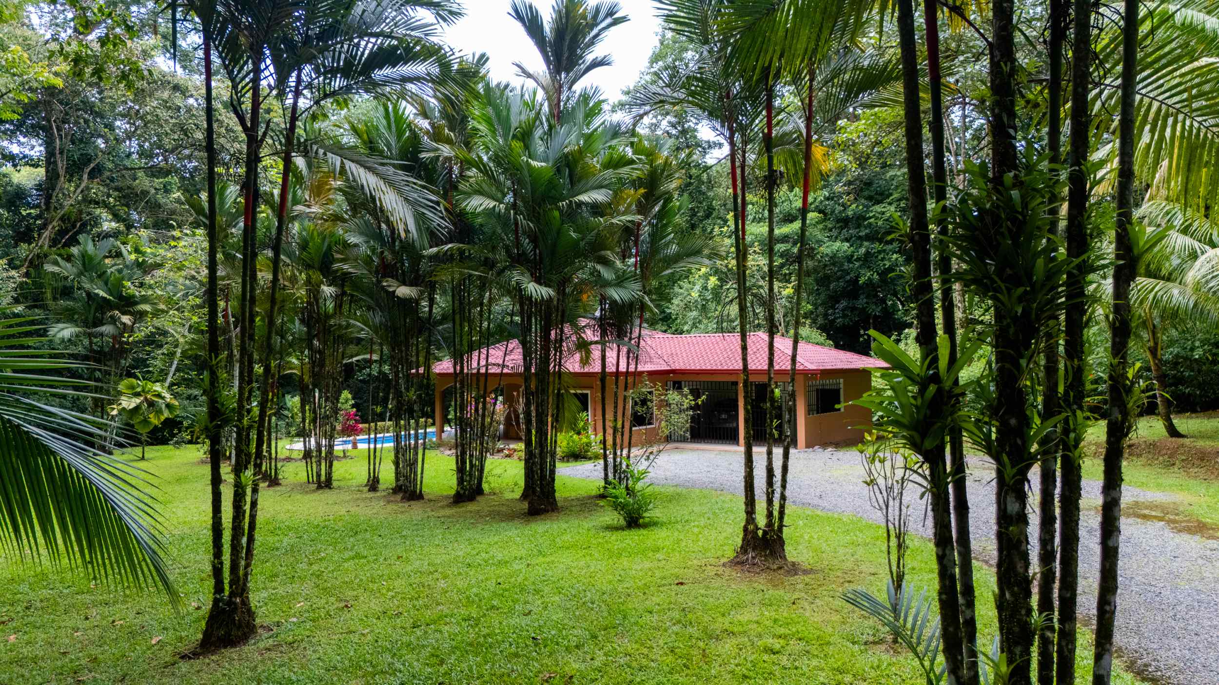 74507-17 Charming 2-Bedroom Colonial-Style Home with Private Pool & Creek in Ojochal Costa Rica