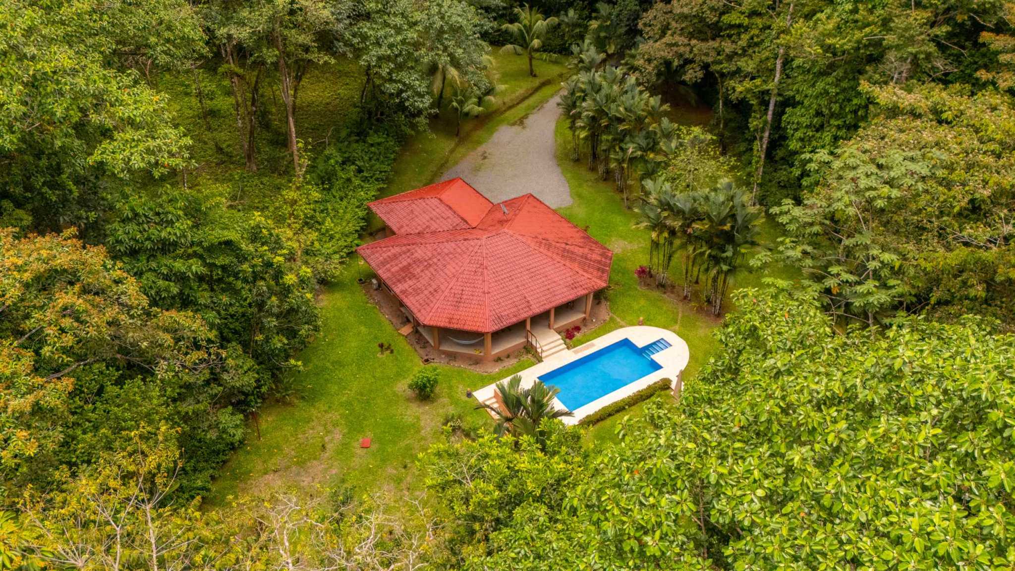Charming 2-Bedroom Colonial-Style Home with Private Pool & Creek in Ojochal Costa Rica
