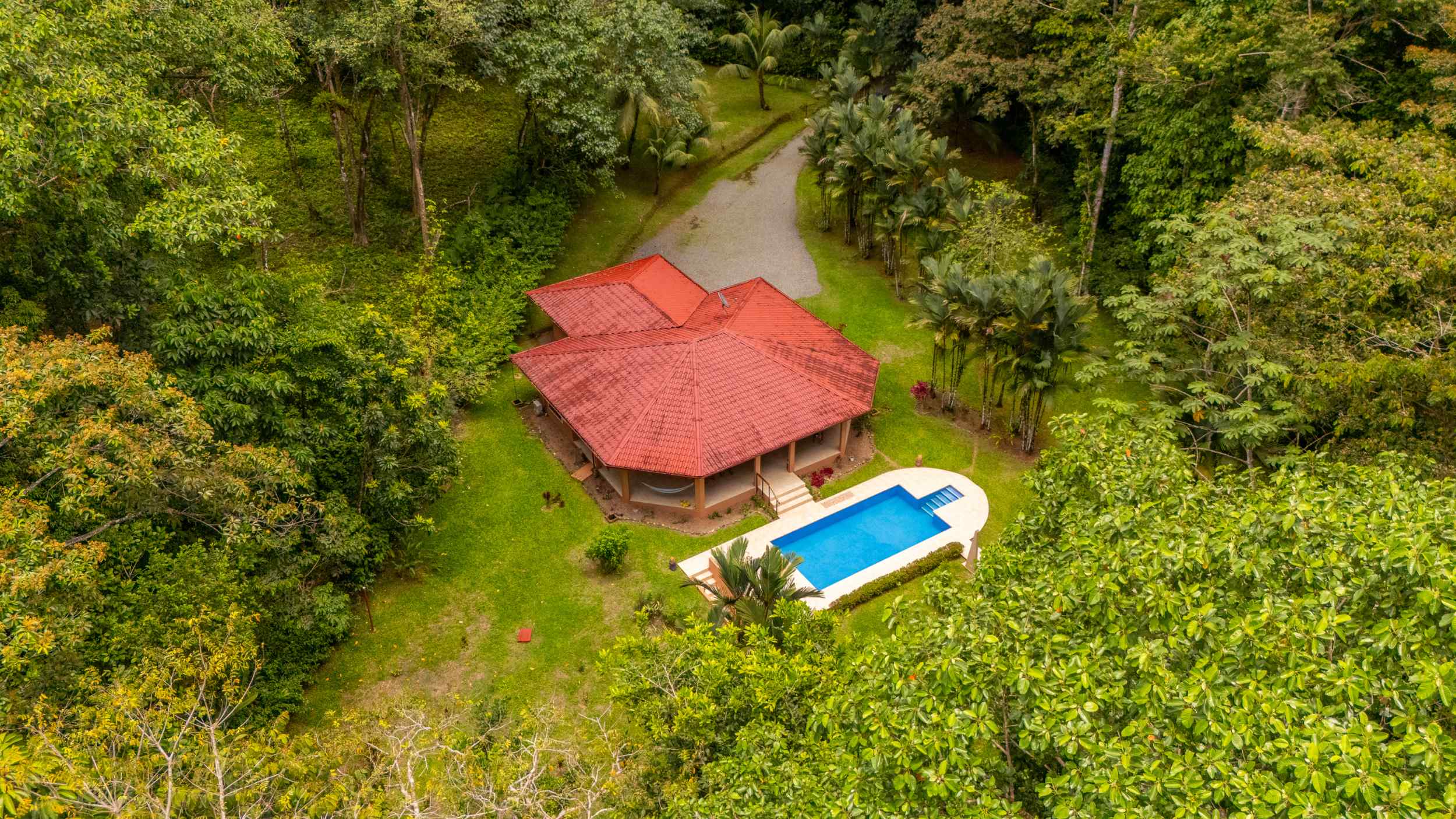 74507-19 Charming 2-Bedroom Colonial-Style Home with Private Pool & Creek in Ojochal Costa Rica