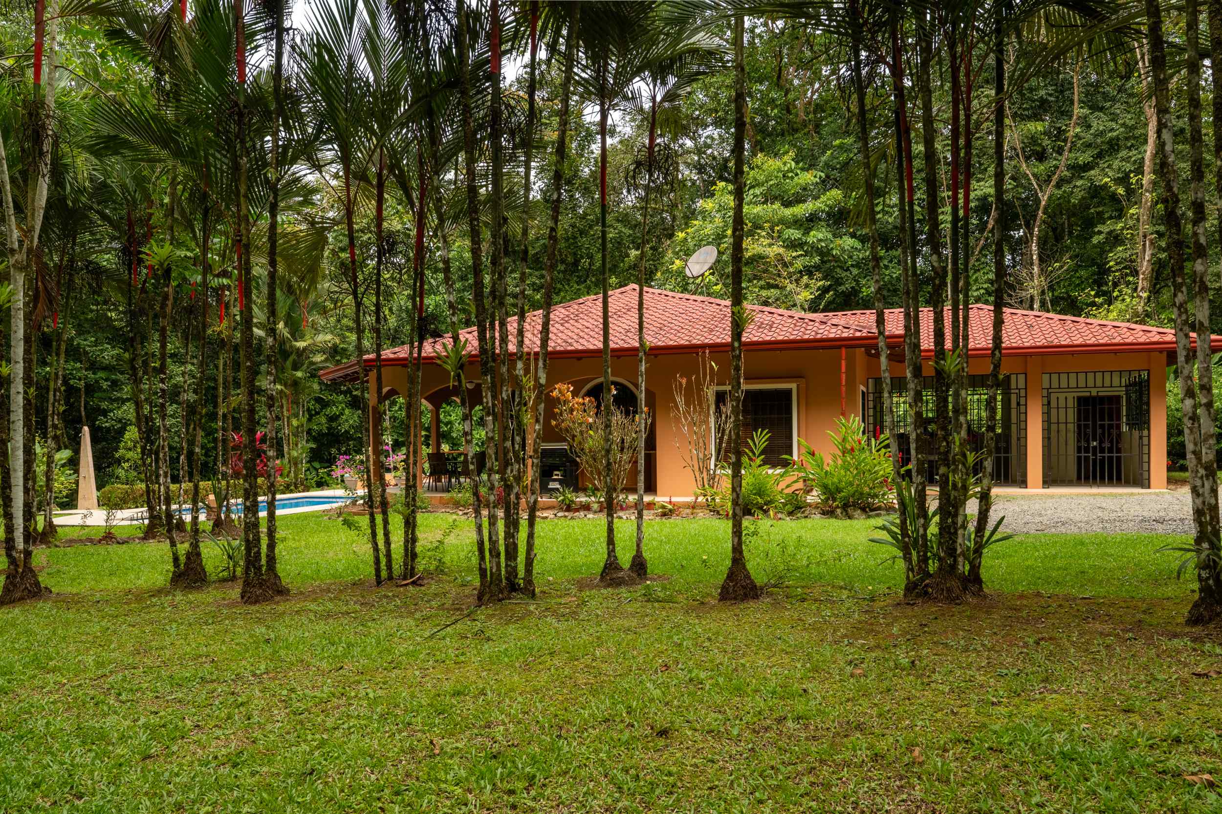 74507-28 Charming 2-Bedroom Colonial-Style Home with Private Pool & Creek in Ojochal Costa Rica