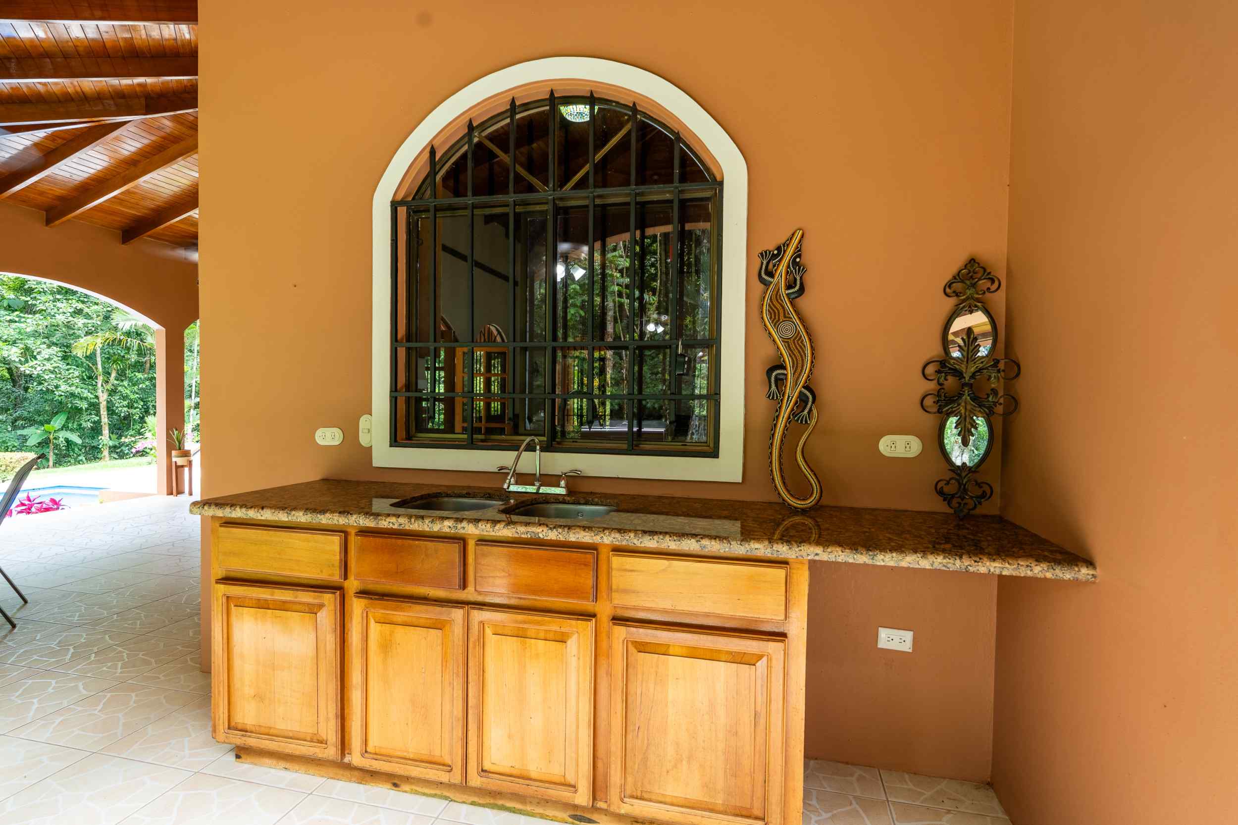 74507-34 Charming 2-Bedroom Colonial-Style Home with Private Pool & Creek in Ojochal Costa Rica