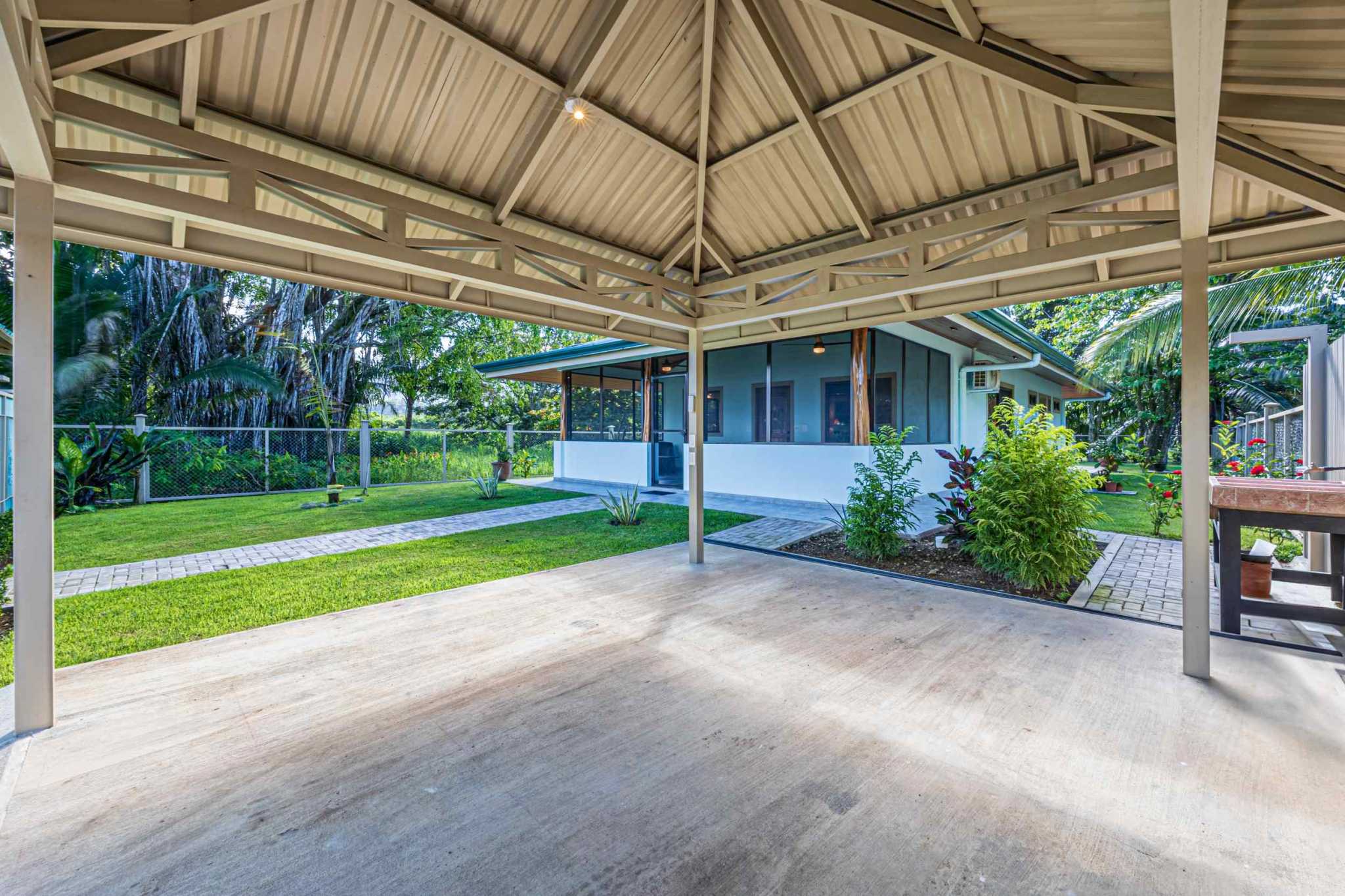 74513-5 New 2-Bedroom Concrete Home with Mountain Views & Proven Rental Income in Matapalo Costa Rica