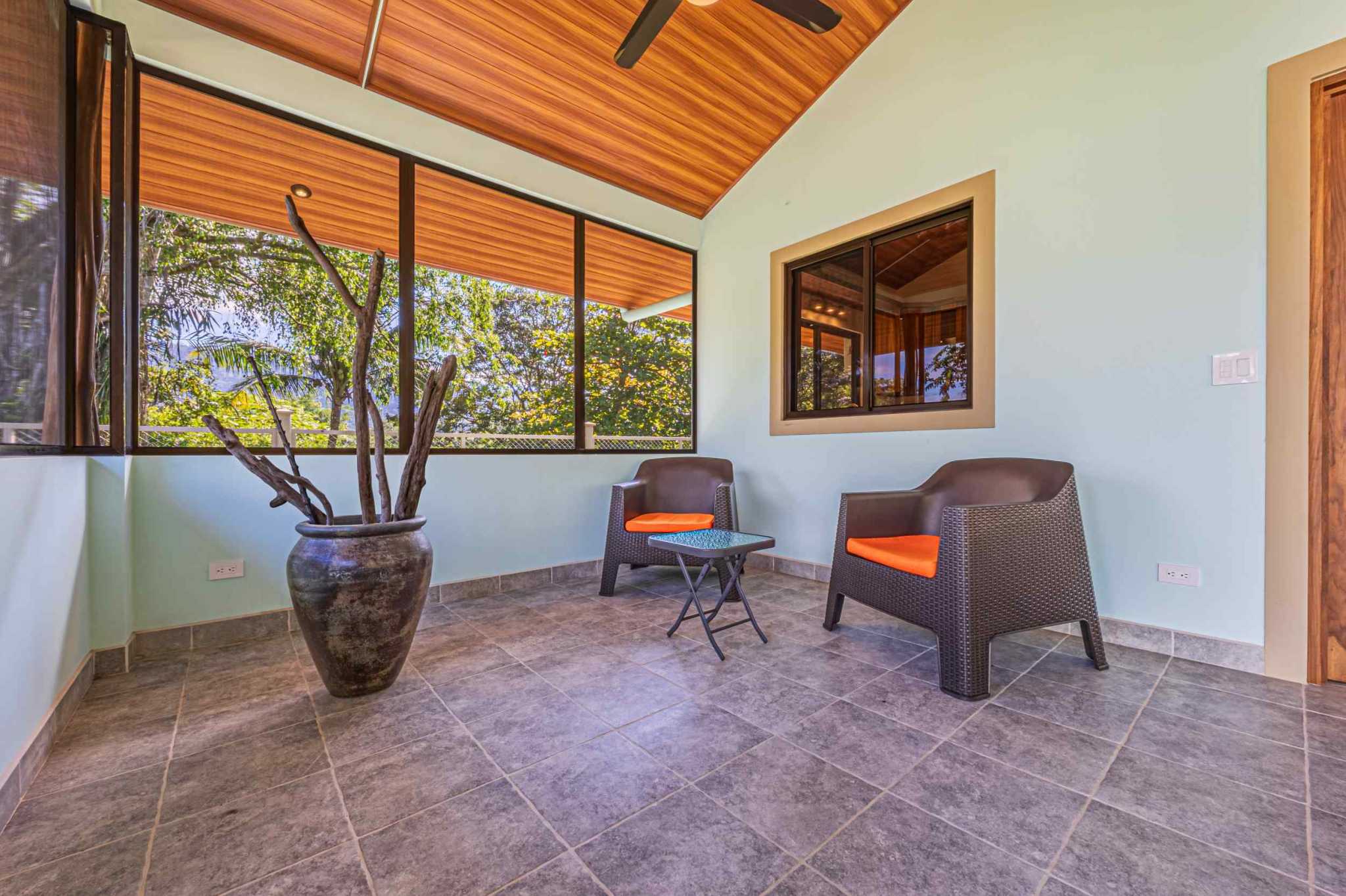 74513-14 New 2-Bedroom Concrete Home with Mountain Views & Proven Rental Income in Matapalo Costa Rica