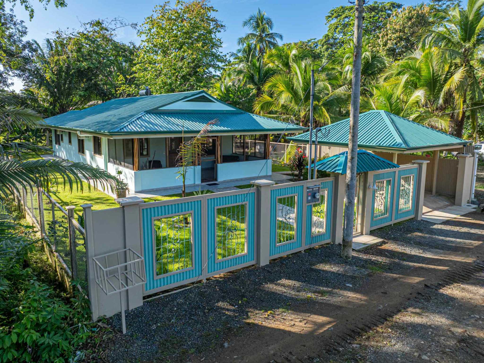 74513-17 New 2-Bedroom Concrete Home with Mountain Views & Proven Rental Income in Matapalo Costa Rica