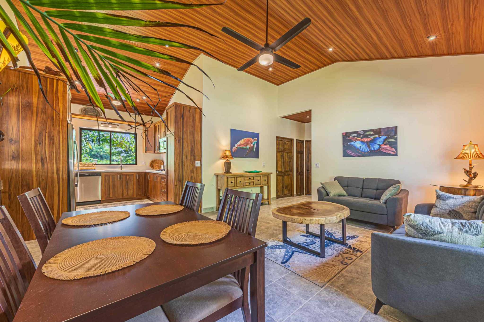 74513-26 New 2-Bedroom Concrete Home with Mountain Views & Proven Rental Income in Matapalo Costa Rica