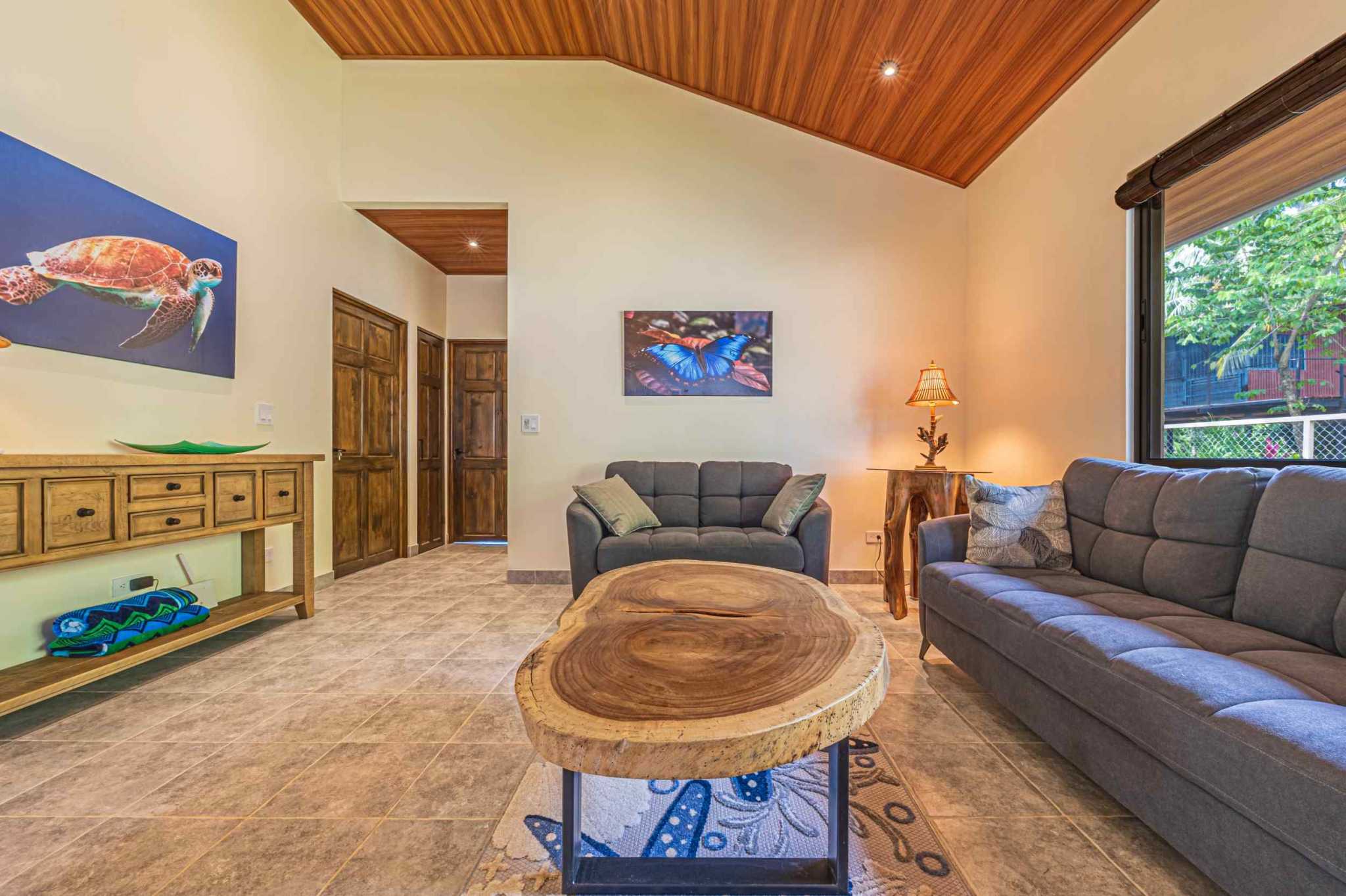74513-27 New 2-Bedroom Concrete Home with Mountain Views & Proven Rental Income in Matapalo Costa Rica