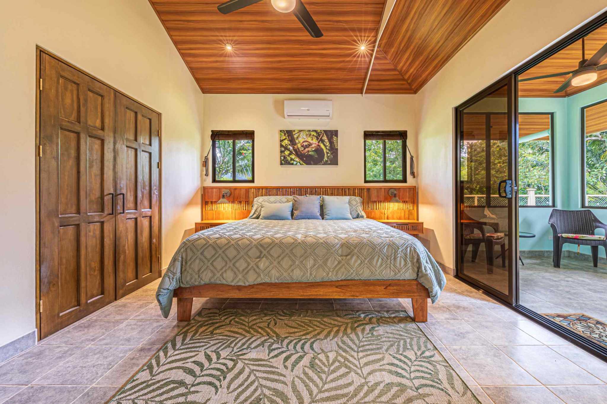 74513-34 New 2-Bedroom Concrete Home with Mountain Views & Proven Rental Income in Matapalo Costa Rica