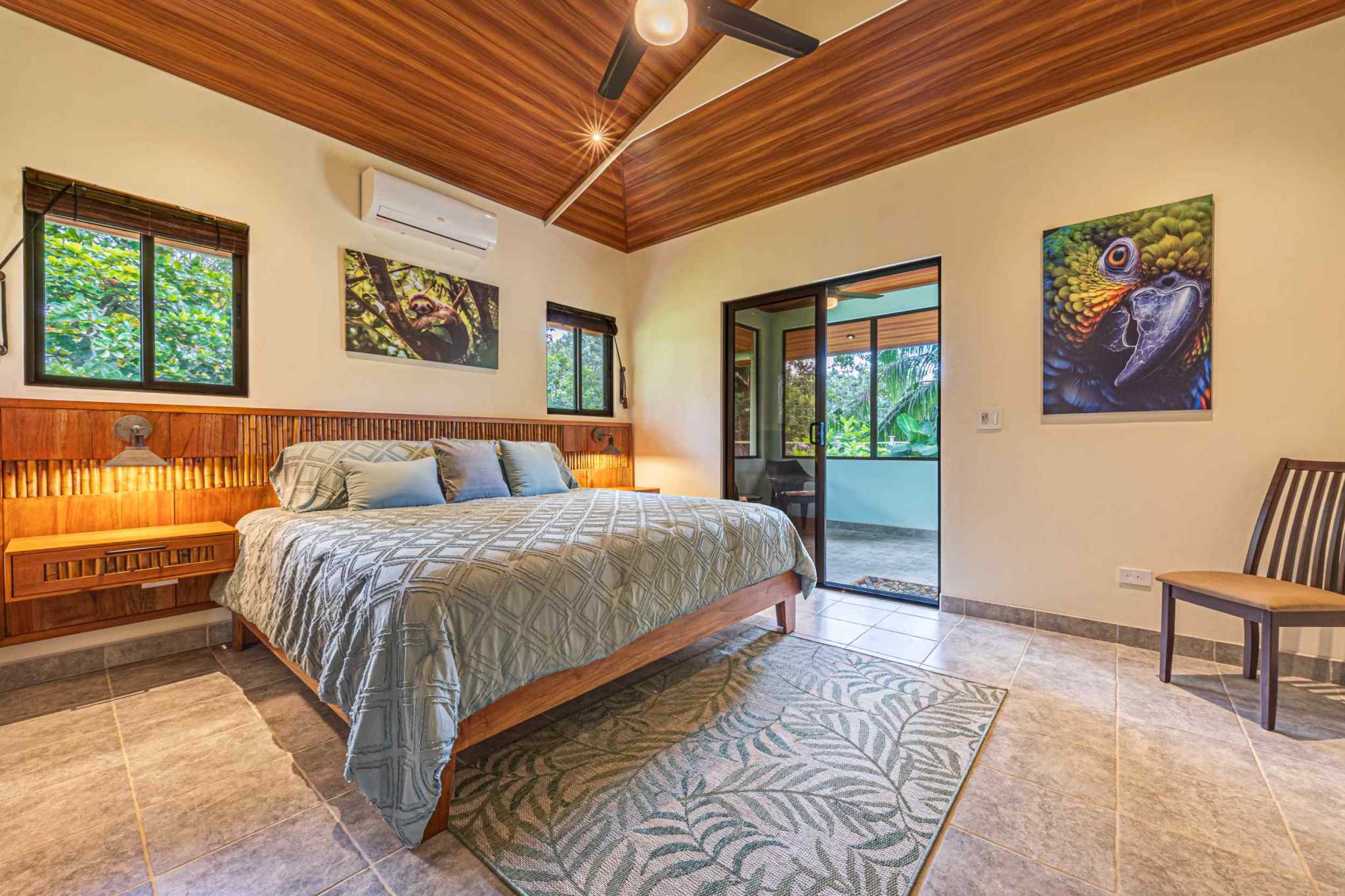 74513-35 New 2-Bedroom Concrete Home with Mountain Views & Proven Rental Income in Matapalo Costa Rica