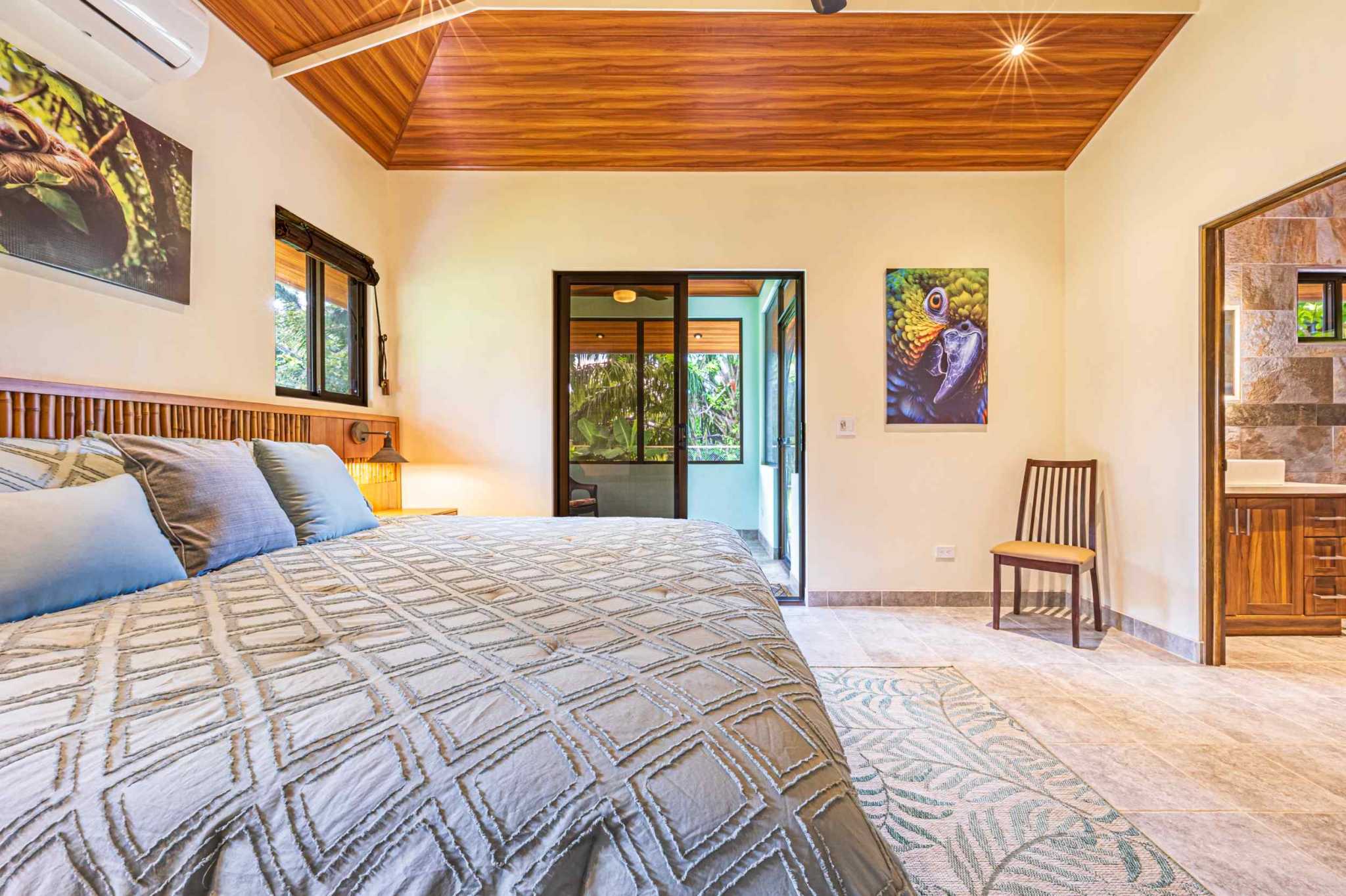 74513-36 New 2-Bedroom Concrete Home with Mountain Views & Proven Rental Income in Matapalo Costa Rica