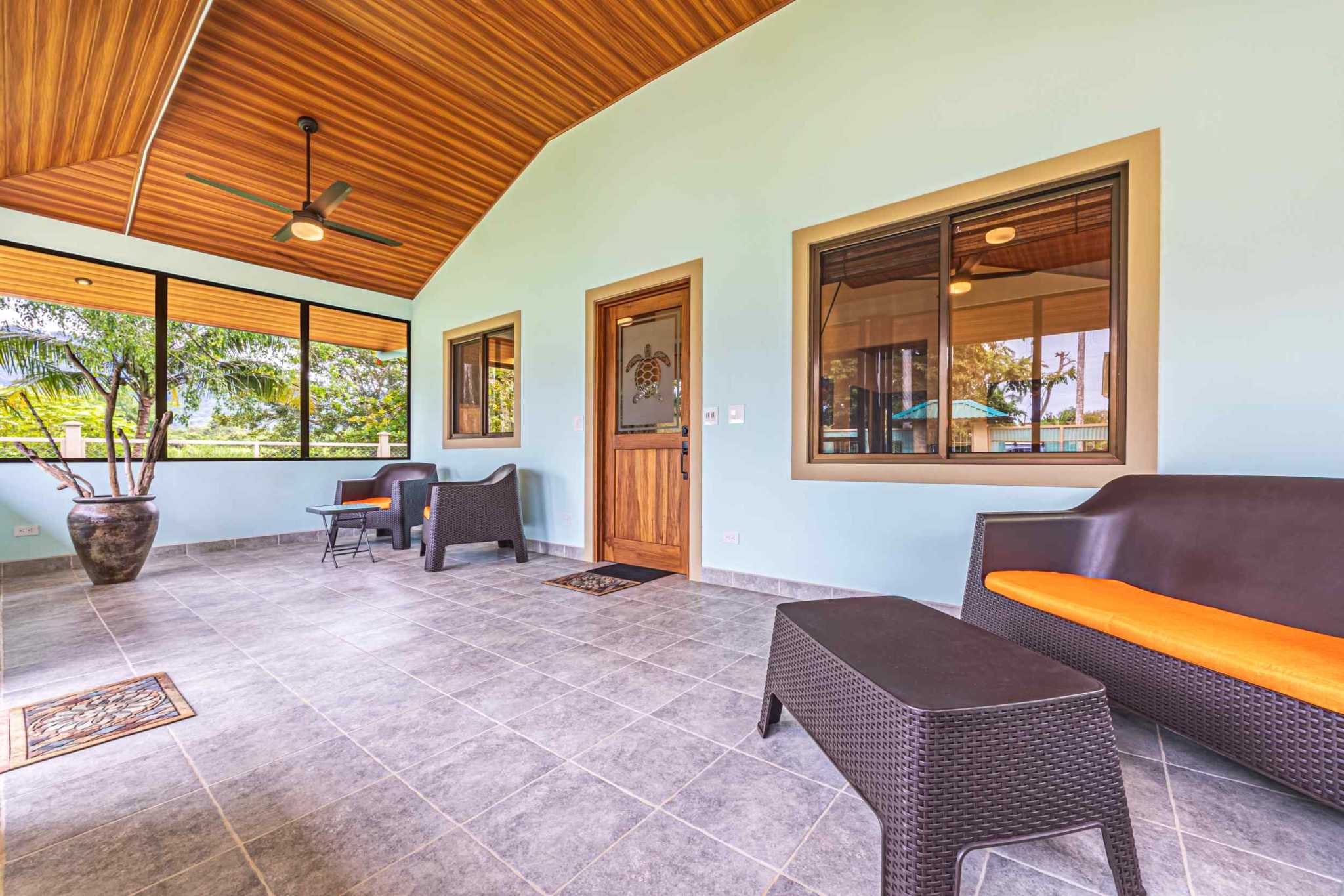 74513-41 New 2-Bedroom Concrete Home with Mountain Views & Proven Rental Income in Matapalo Costa Rica