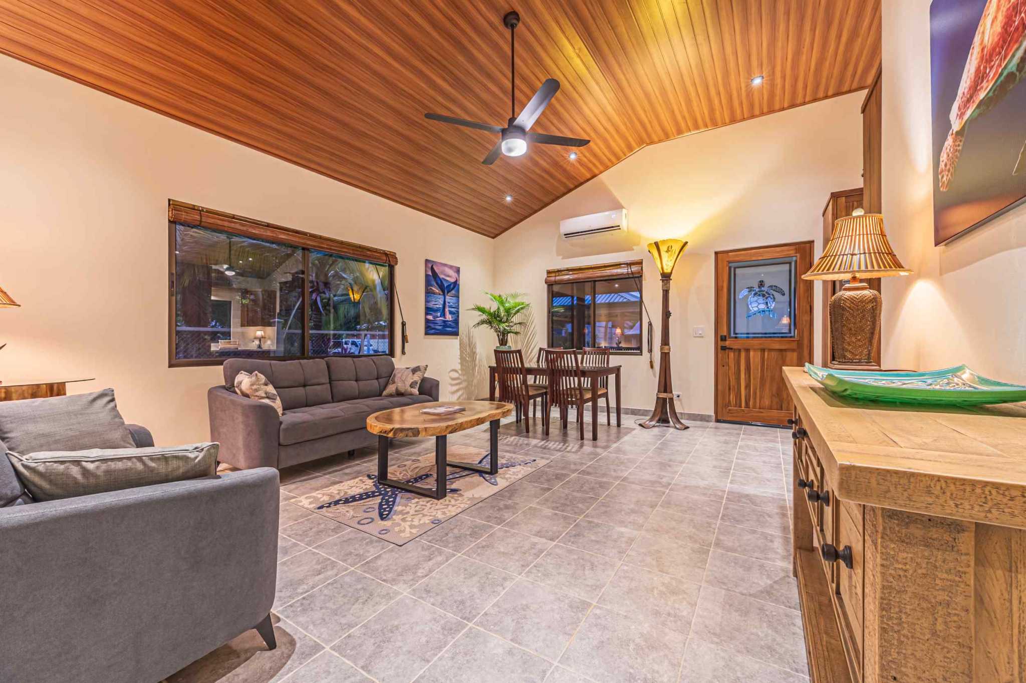 74513-46 New 2-Bedroom Concrete Home with Mountain Views & Proven Rental Income in Matapalo Costa Rica