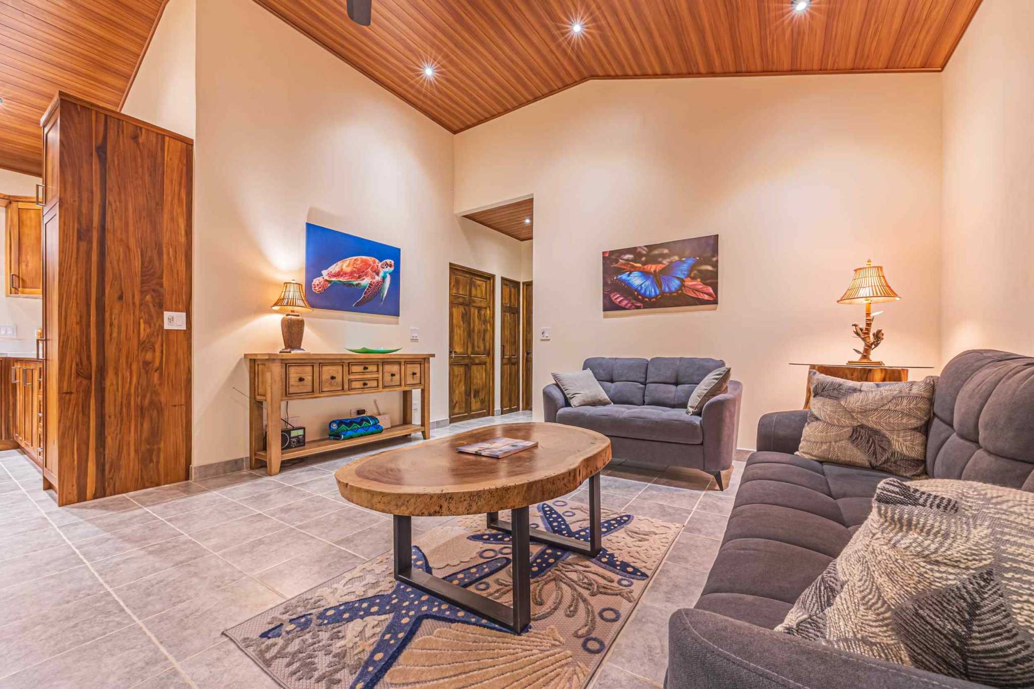 74513-50 New 2-Bedroom Concrete Home with Mountain Views & Proven Rental Income in Matapalo Costa Rica
