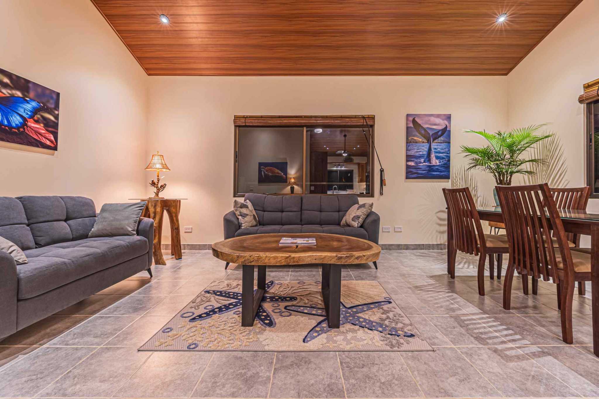 74513-51 New 2-Bedroom Concrete Home with Mountain Views & Proven Rental Income in Matapalo Costa Rica