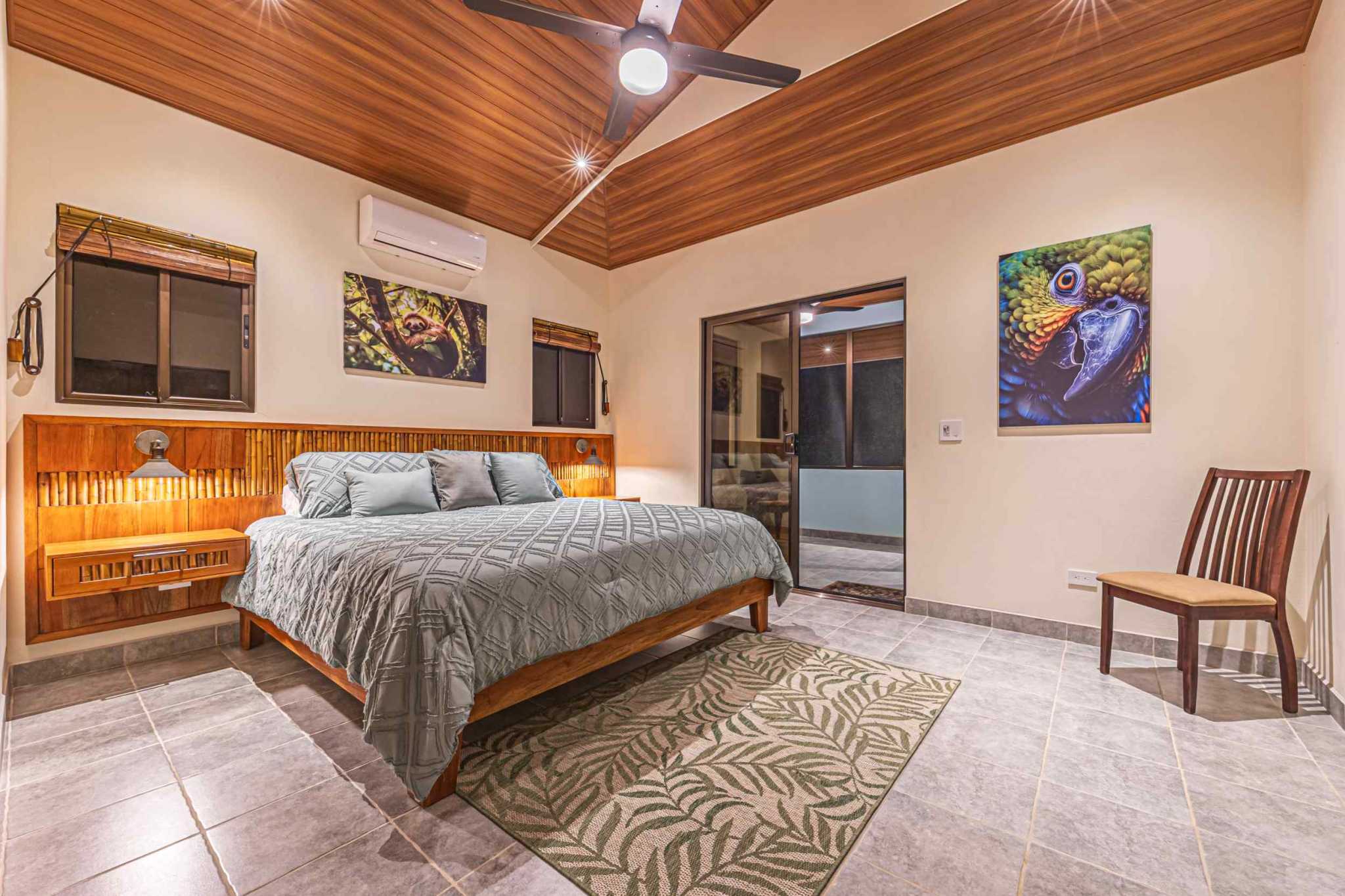 74513-52 New 2-Bedroom Concrete Home with Mountain Views & Proven Rental Income in Matapalo Costa Rica