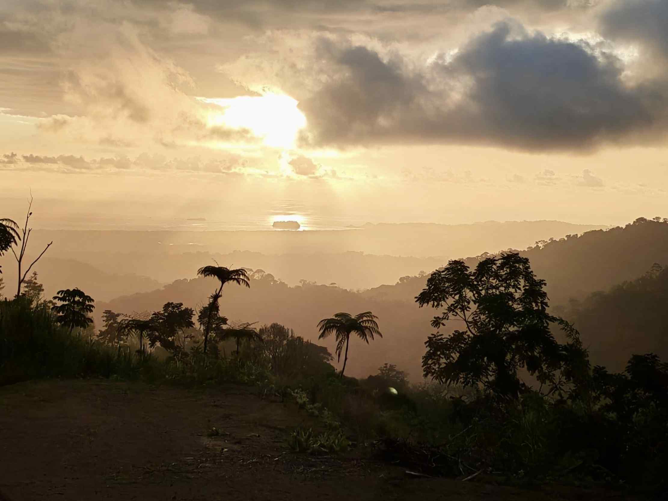 Spectacular Ocean View 24+ Acre Building Lot with Legal Water in Dominical Costa Rica