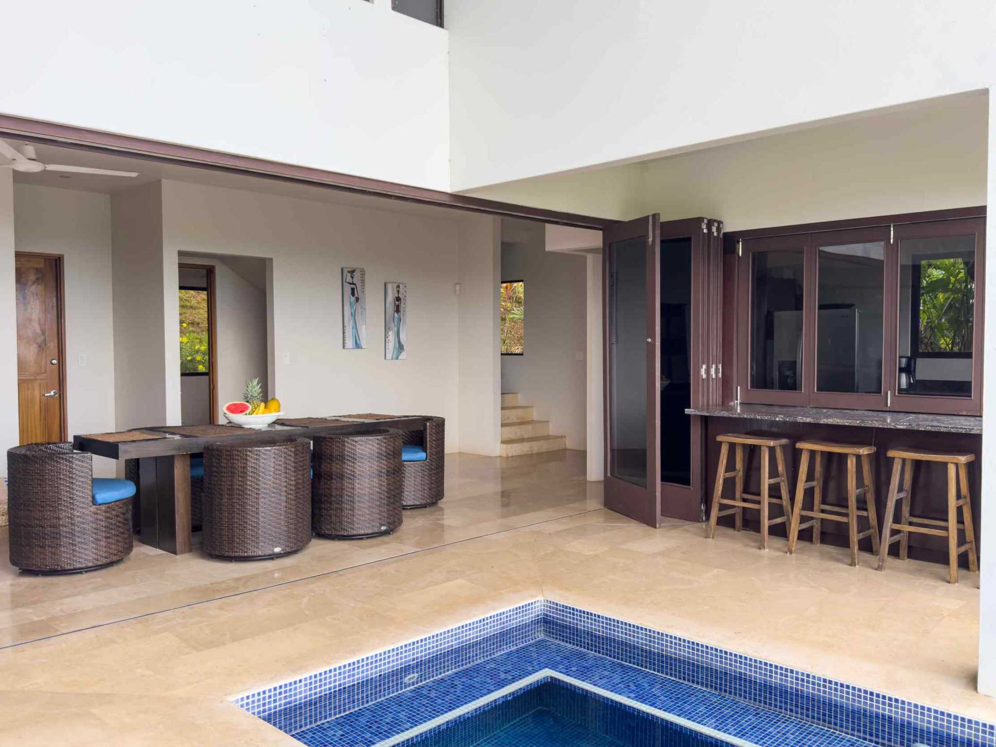 74396-4 Stunning 4-Bedroom Home with Panoramic Ocean Views & Pool in Dominical Costa Rica