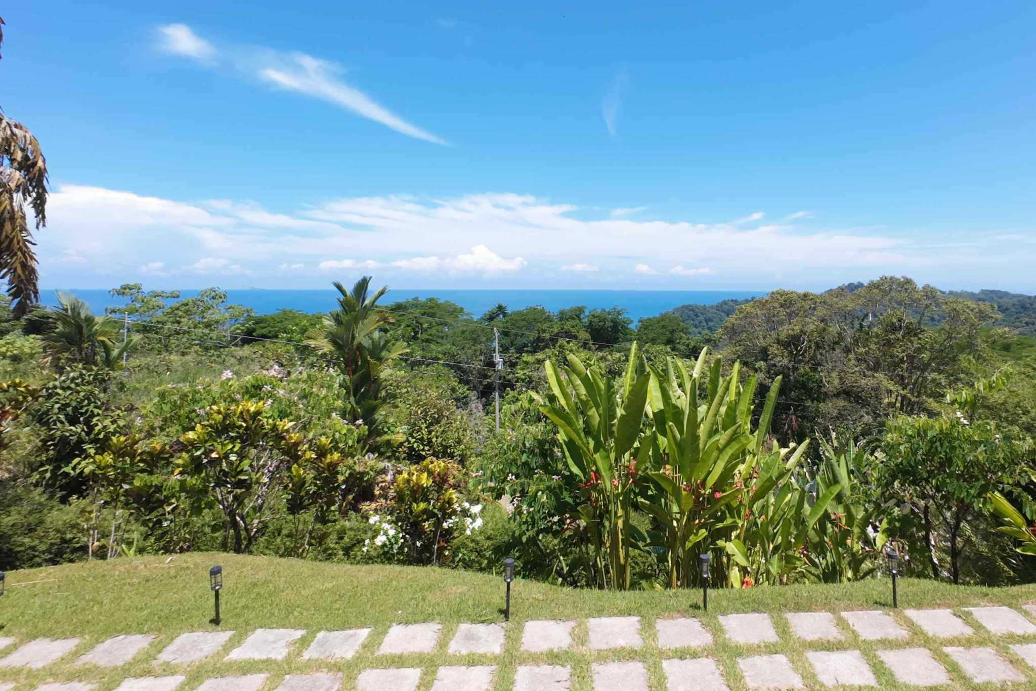 74396-28 Stunning 4-Bedroom Home with Panoramic Ocean Views & Pool in Dominical Costa Rica