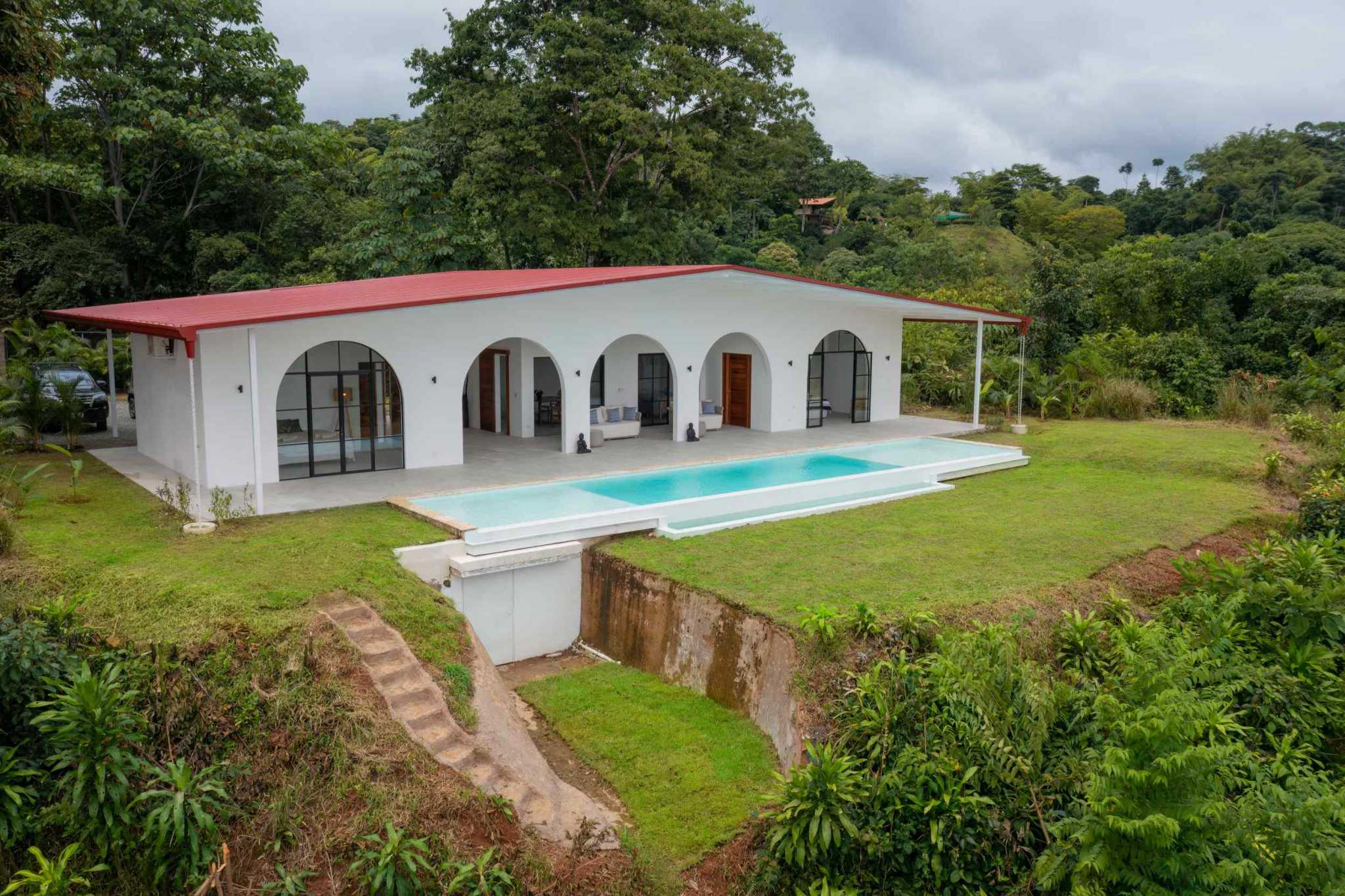 74413-2 Stunning 2-Bedroom Home with Ocean View, Mountain View & Pool in Ojochal Costa Rica