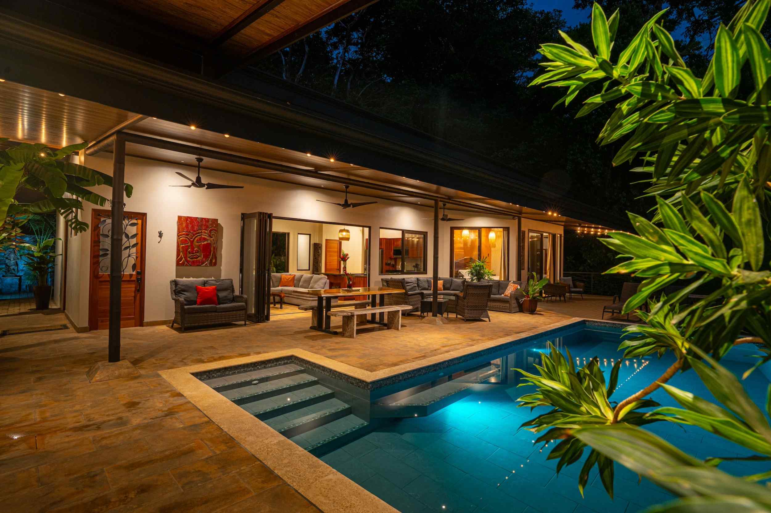 74444-29 Stunning 3-Bedroom Home with Ocean Views, Infinity Pool & Whale’s Tail Vistas in Uvita Costa Rica