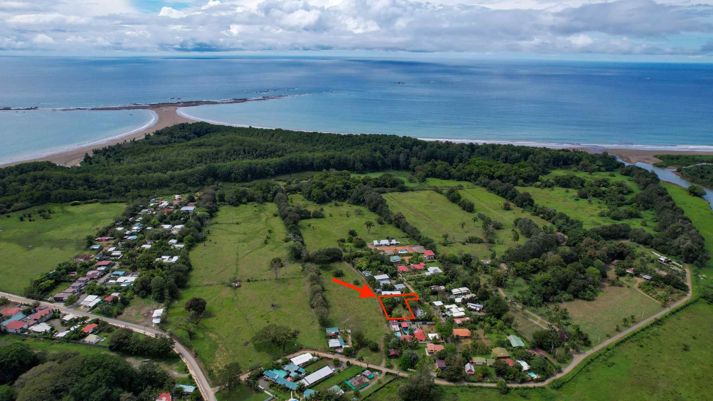 74850-3 Prime 1/3-Acre Building Lot in Bahia near Uvita Costa Rica