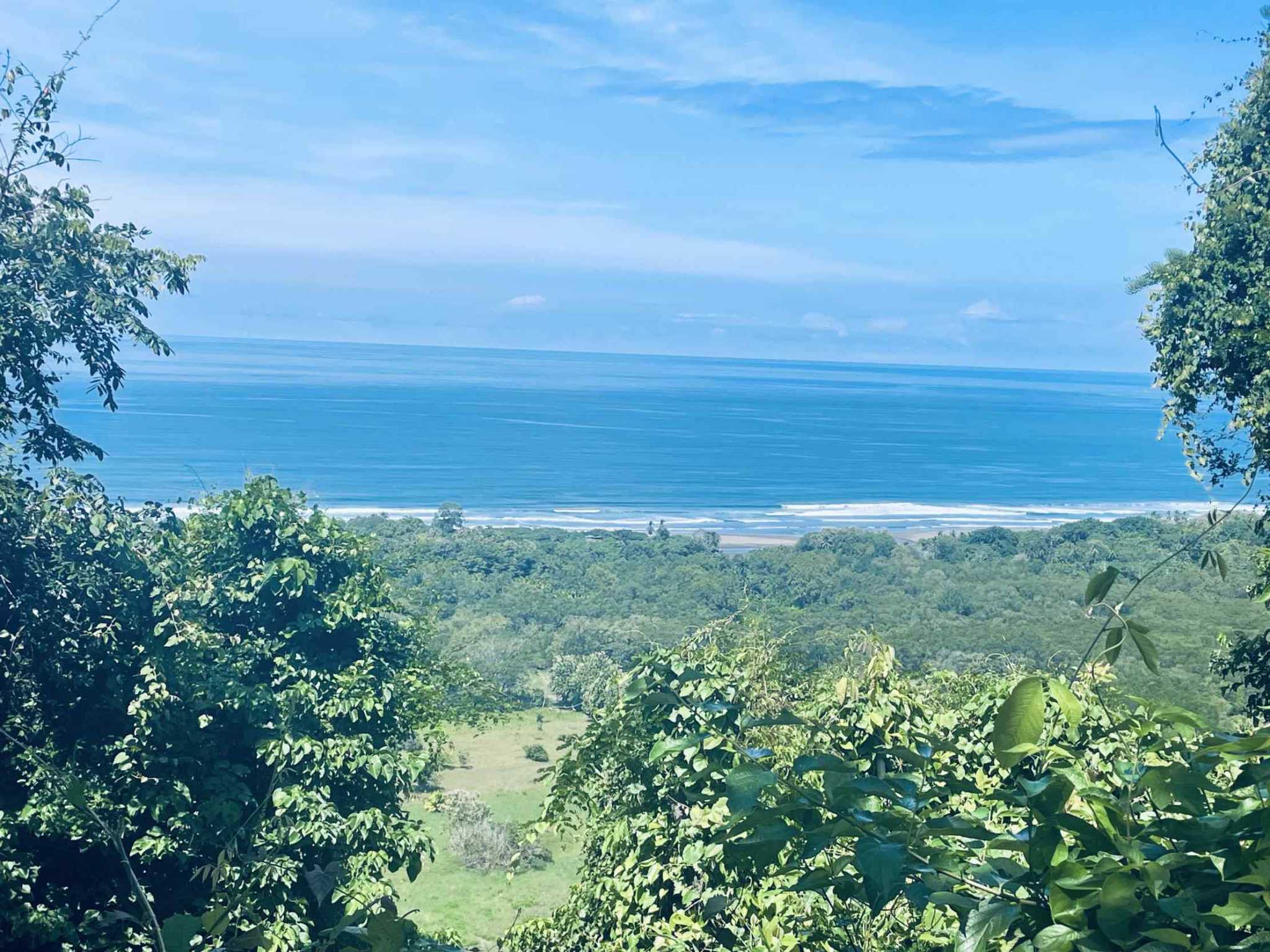 Breathtaking 180° Ocean View 3+ Acre Building Lot with Legal Water in Dominical Costa Rica