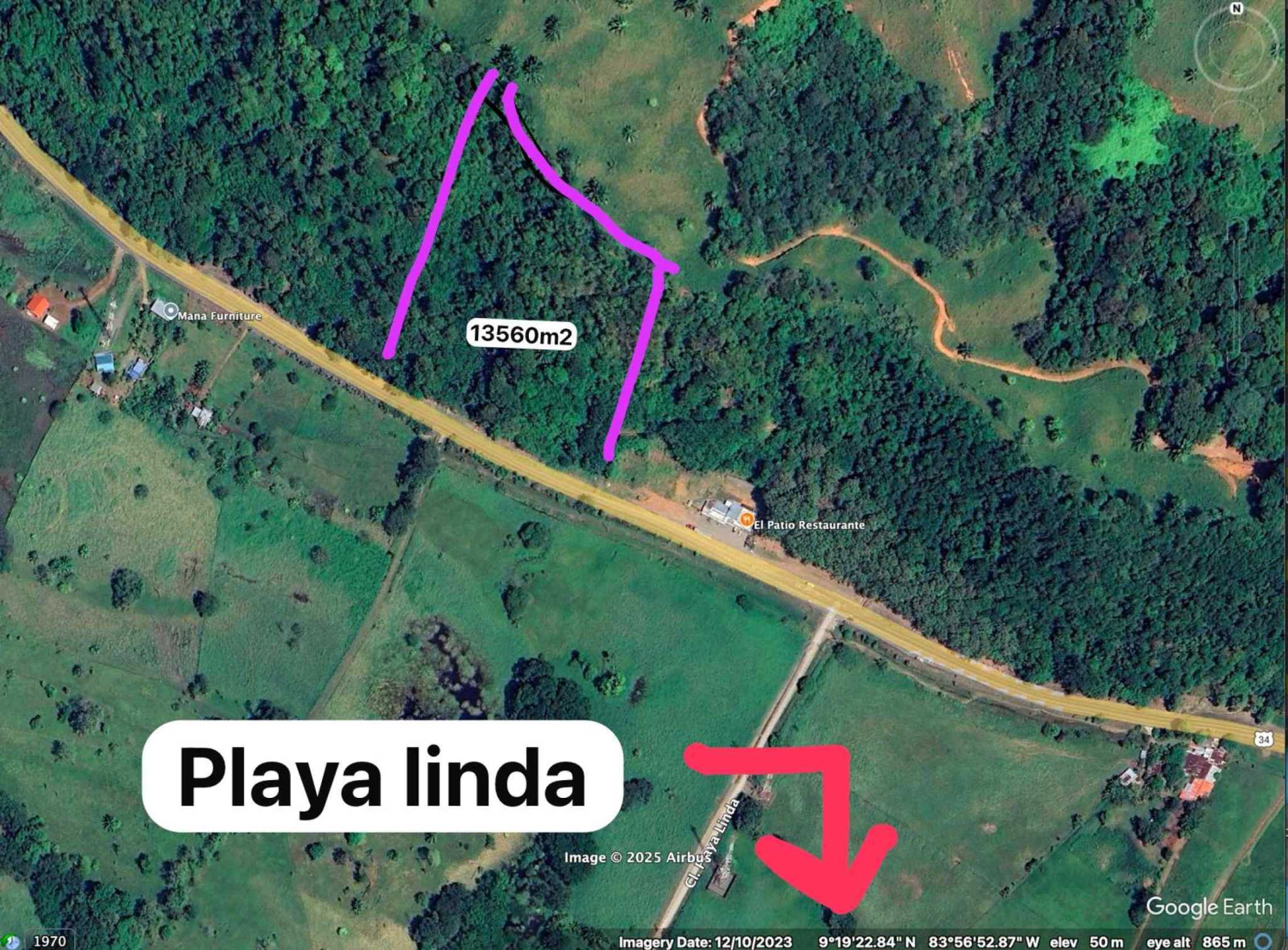 Breathtaking 180° Ocean View 3+ Acre Building Lot with Legal Water in Dominical Costa Rica