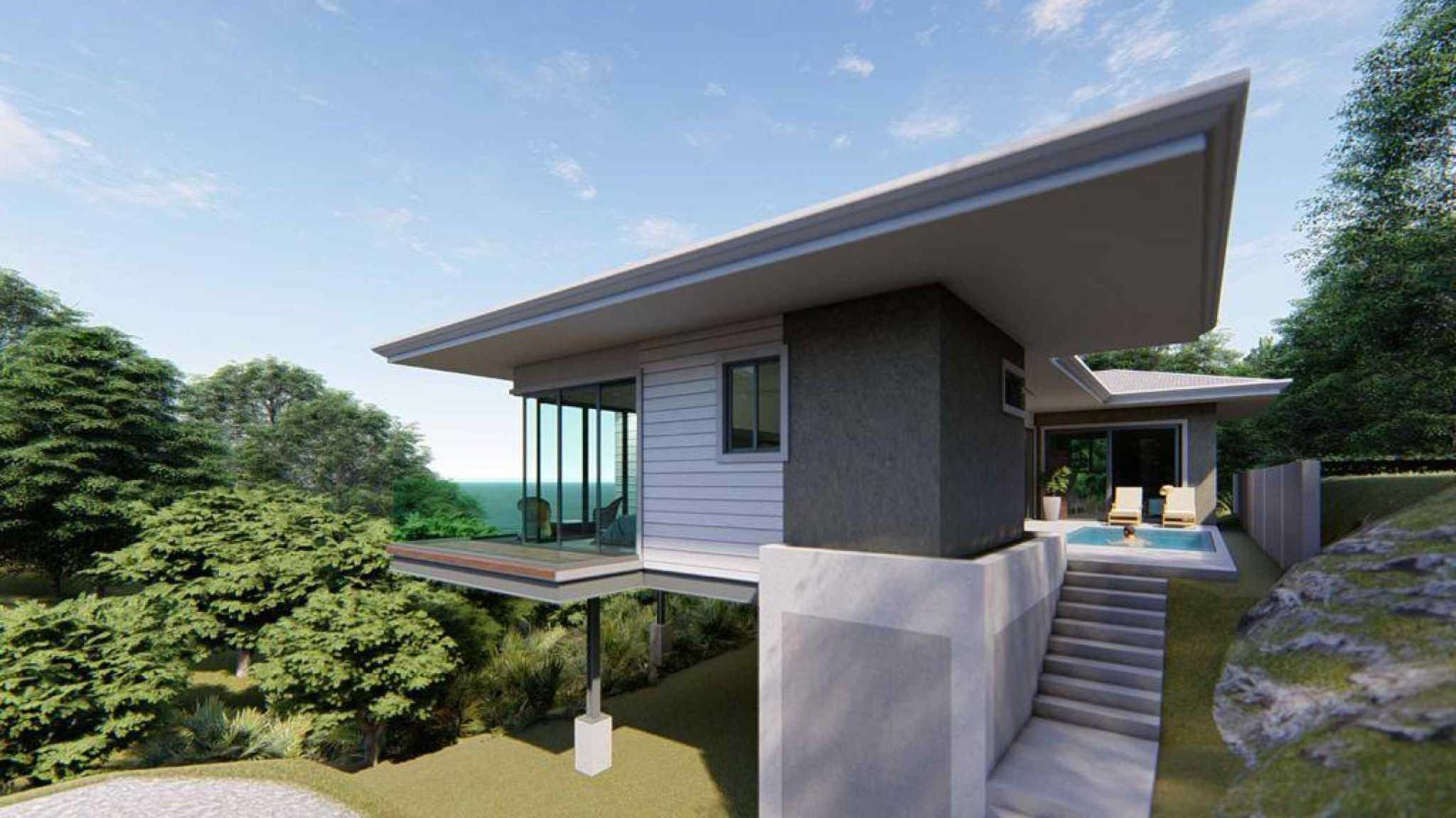 74948-11 Spectacular Ocean View Over-One-Acre Building Lot with Legal Water in Ojochal Costa Rica
