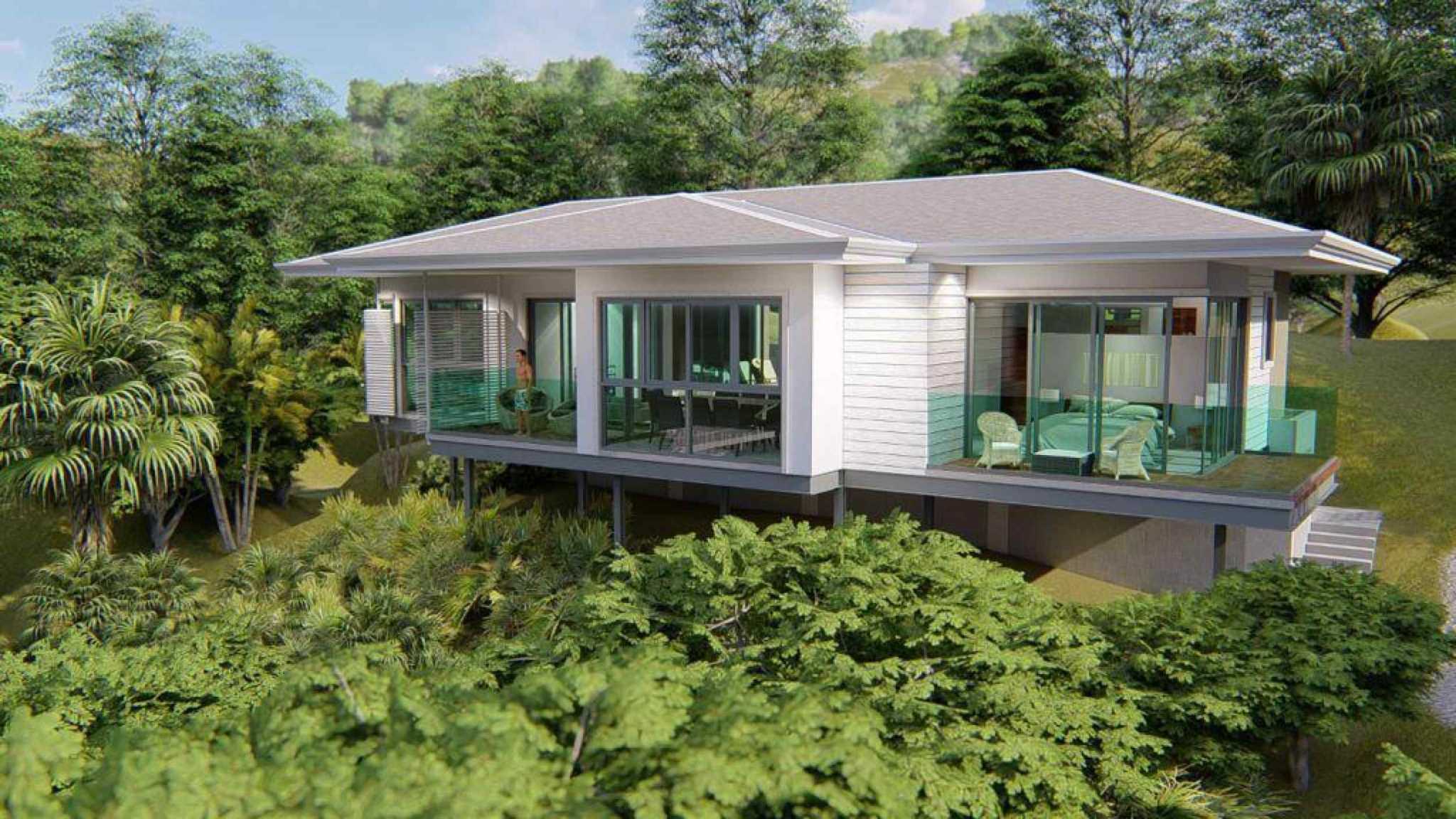 74948-23 Spectacular Ocean View Over-One-Acre Building Lot with Legal Water in Ojochal Costa Rica