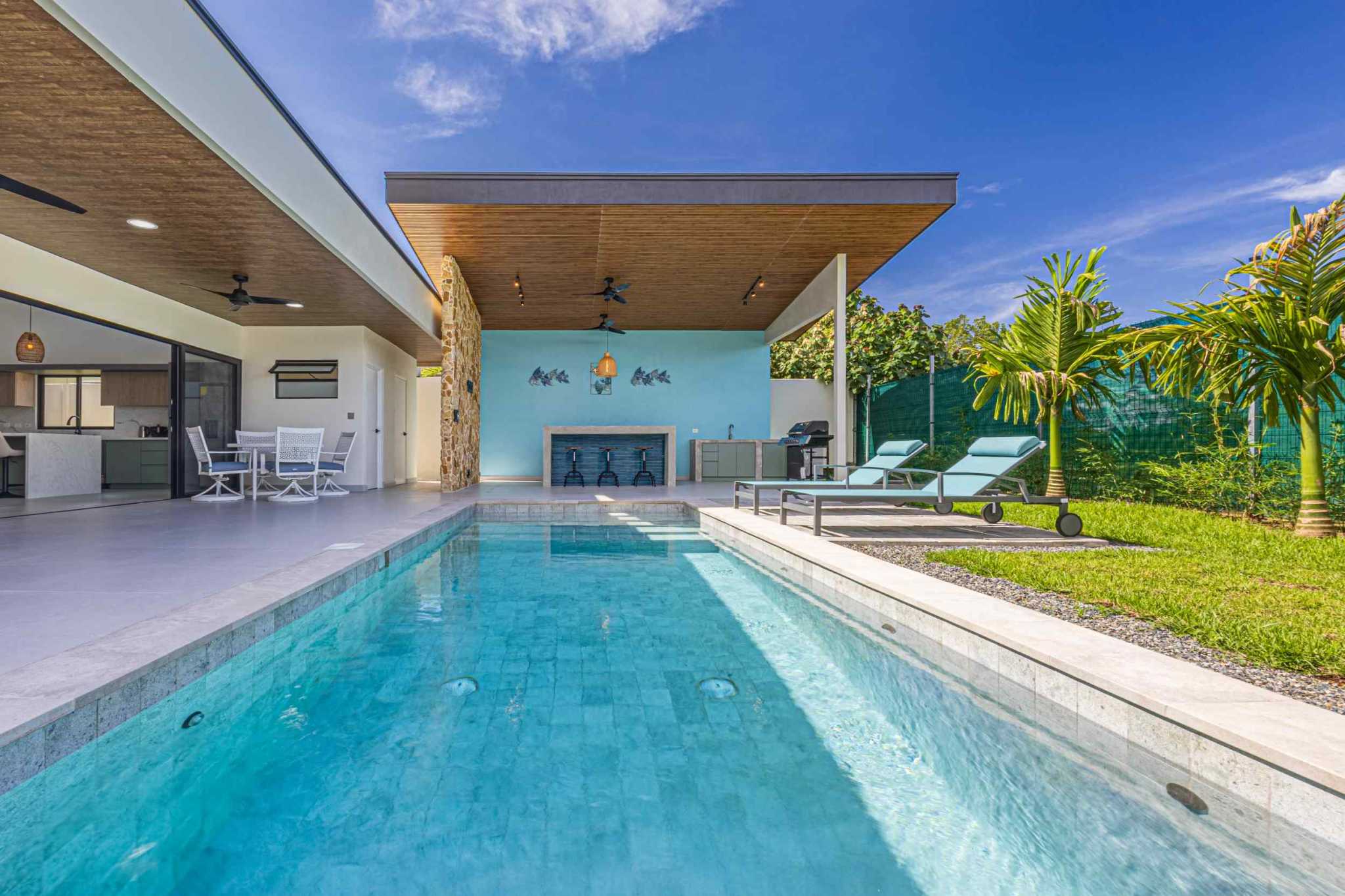 74430-14 Brand-New Modern Tropical 3-Bedroom Home with Private Pool & Outdoor Kitchen in Uvita Costa Rica
