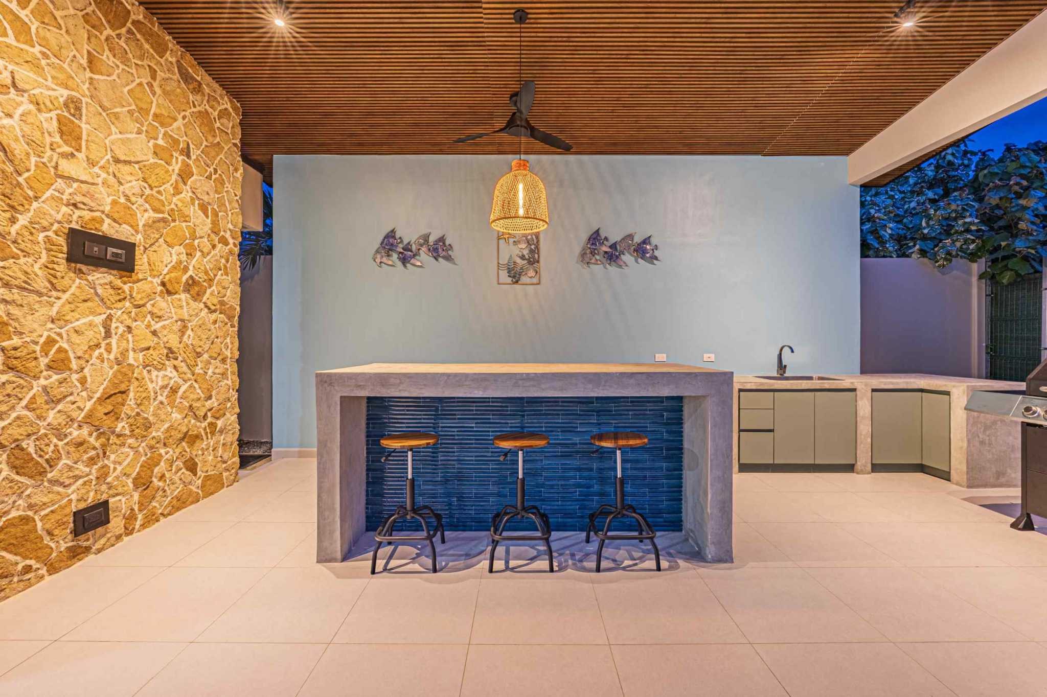 74430-54 Brand-New Modern Tropical 3-Bedroom Home with Private Pool & Outdoor Kitchen in Uvita Costa Rica