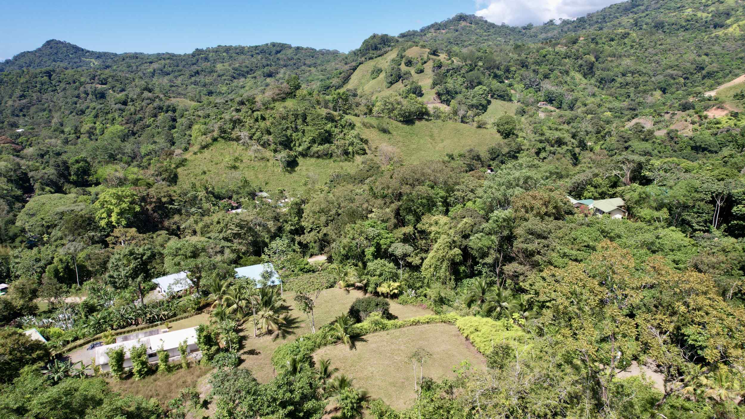 Exceptional Mountain View 4-Acre Building Lot with Legal Water in Ojochal Costa Rica