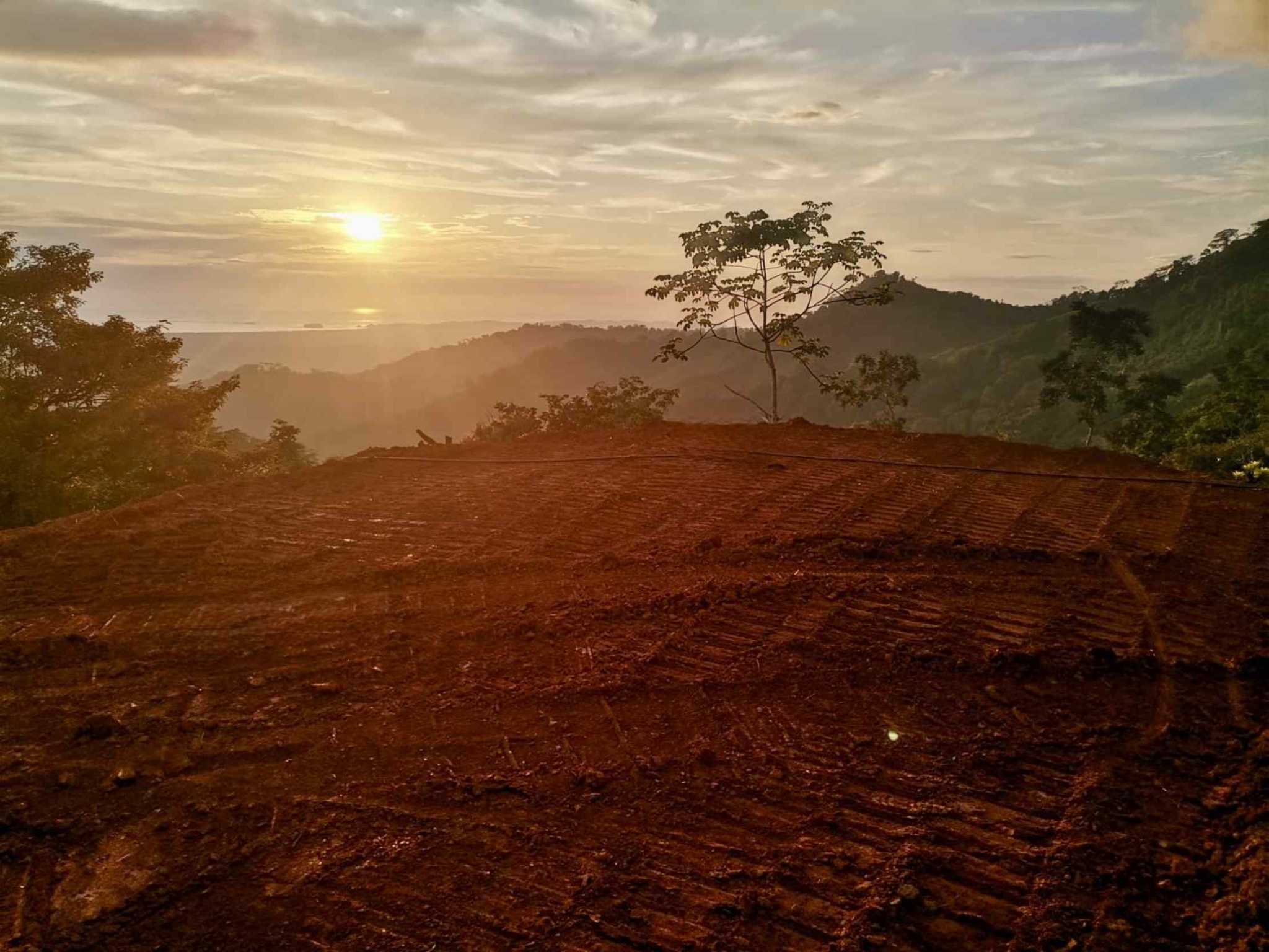 Spectacular Ocean View 24+ Acre Building Lot with Legal Water in Dominical Costa Rica