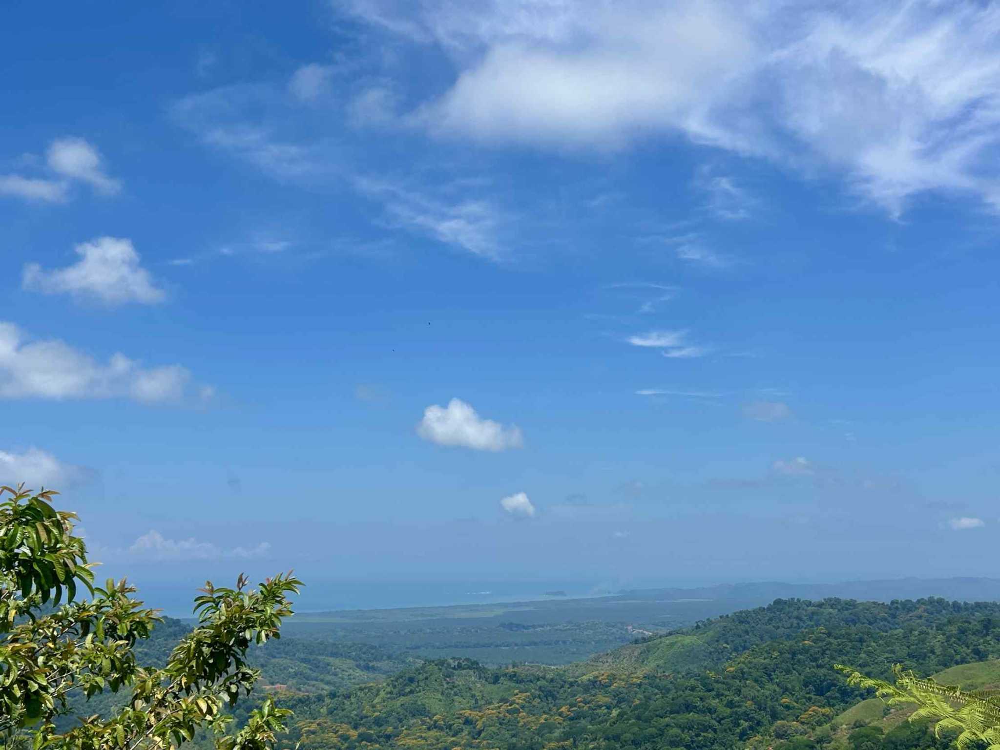 Spectacular Ocean View 24+ Acre Building Lot with Legal Water in Dominical Costa Rica