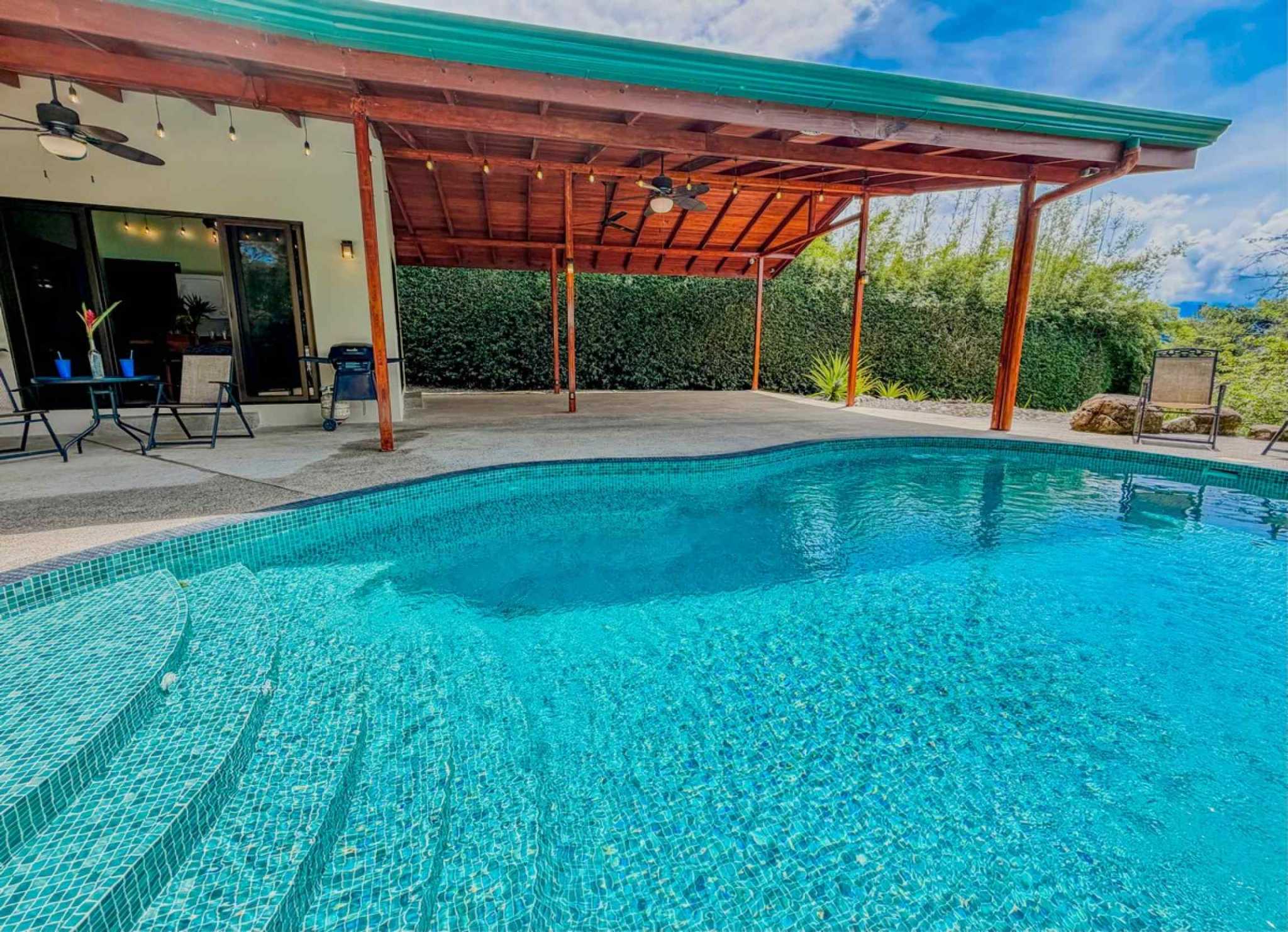 76480-23 Charming 2-Bedroom Jungle Retreat with Saltwater Pool & Mountain Views in Lagunas Costa Rica