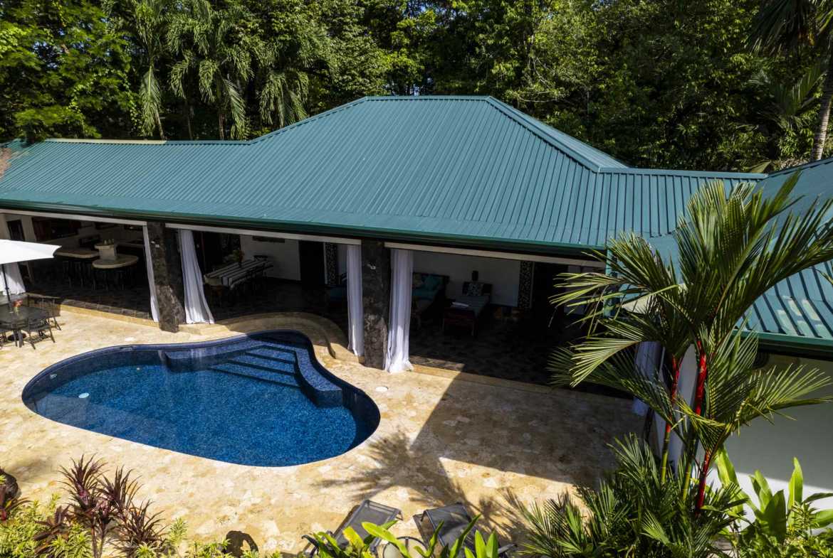 Stunning 4-Bedroom Asian-Style Home with Private Pool & Jungle Views in Uvita Costa Rica