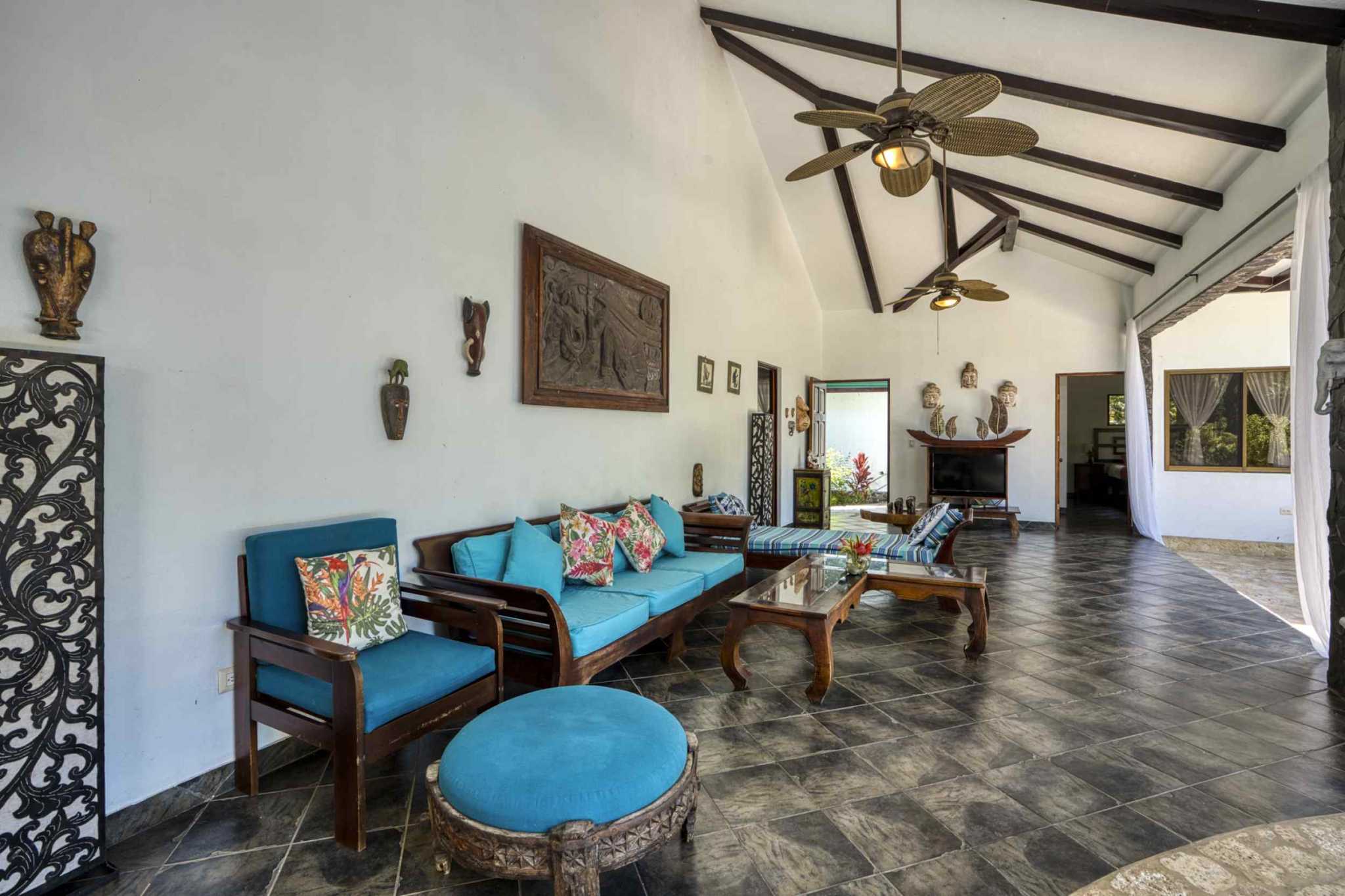 76545-7 Stunning 4-Bedroom Asian-Style Home with Private Pool & Jungle Views in Uvita Costa Rica