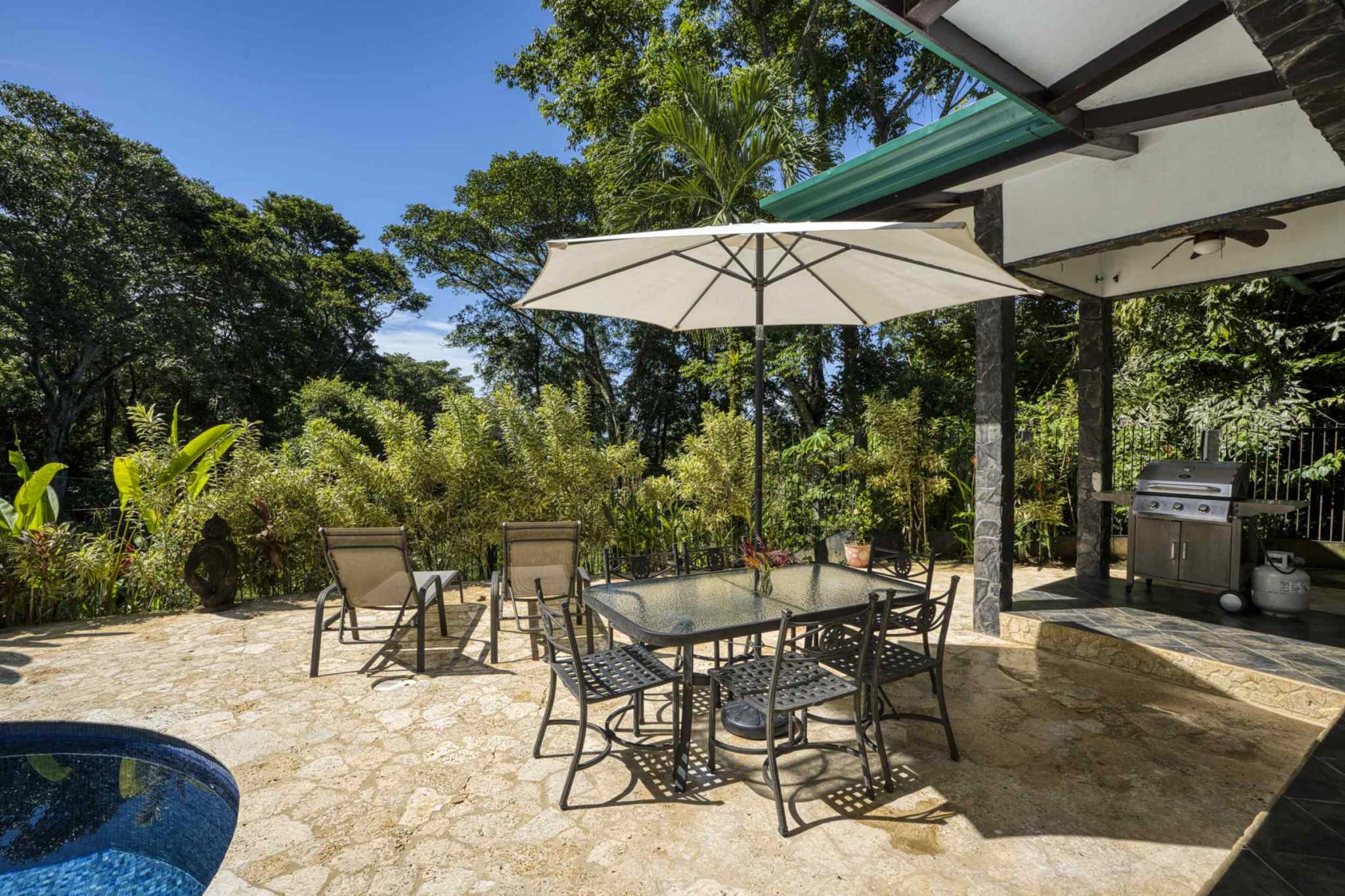 76545-13 Stunning 4-Bedroom Asian-Style Home with Private Pool & Jungle Views in Uvita Costa Rica