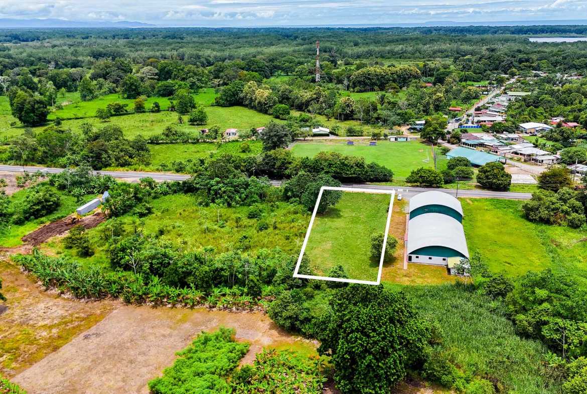 Prime Highway-Frontage Mountain View Over-Half-Acre Building Lot with Legal Water in Coronado Costa Rica